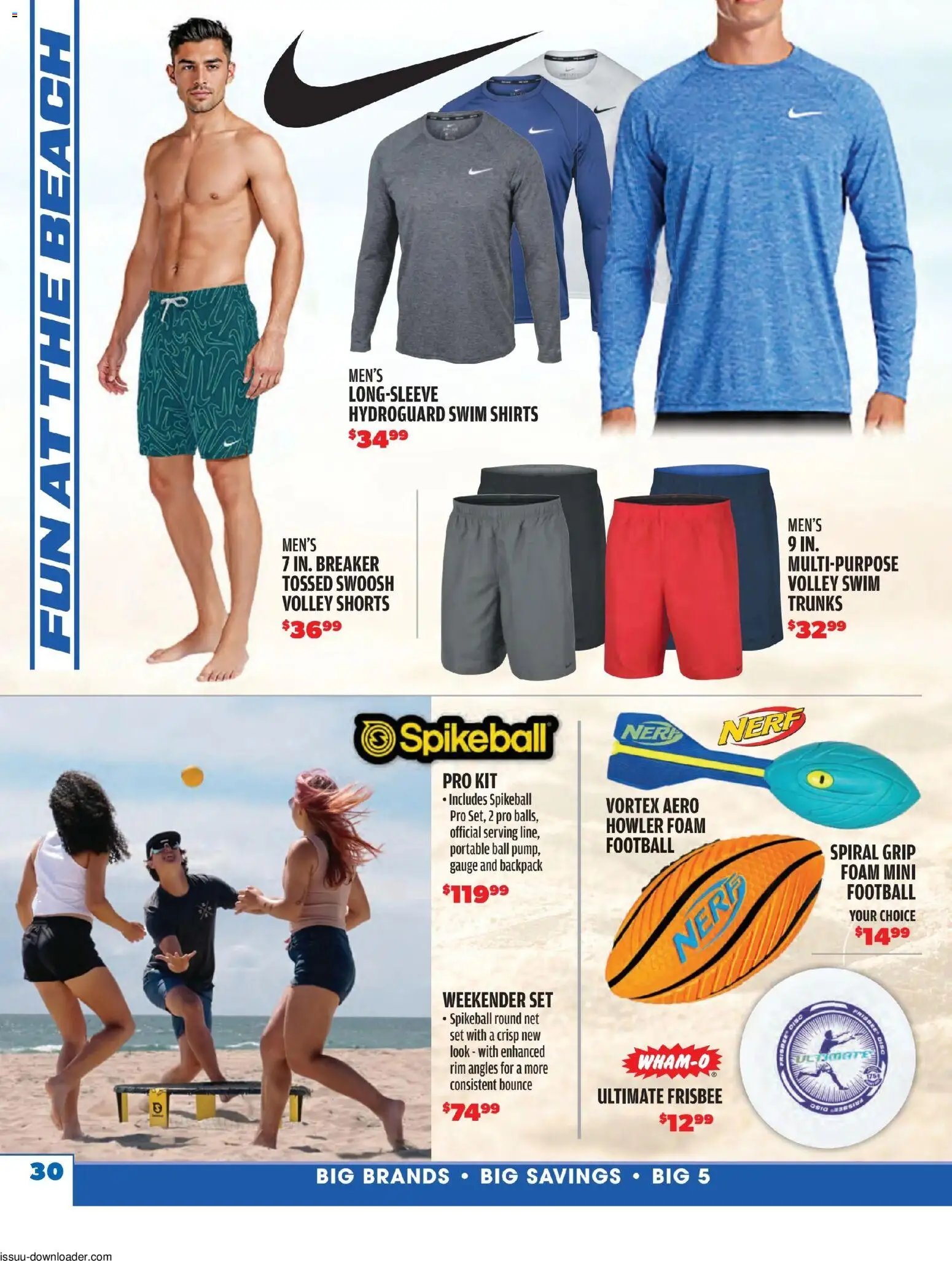 Big 5 Sporting Goods Summer Catalog