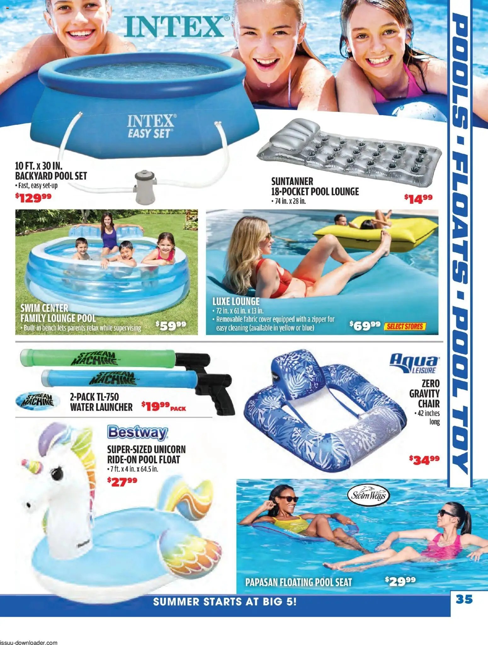 Big 5 Sporting Goods Summer Catalog