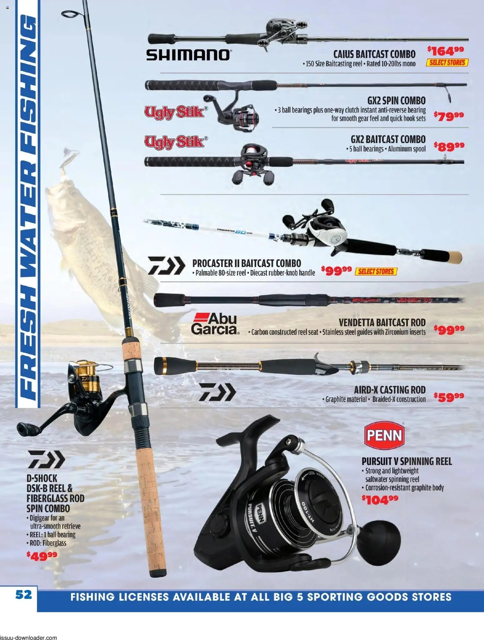 Big 5 Sporting Goods Summer Catalog