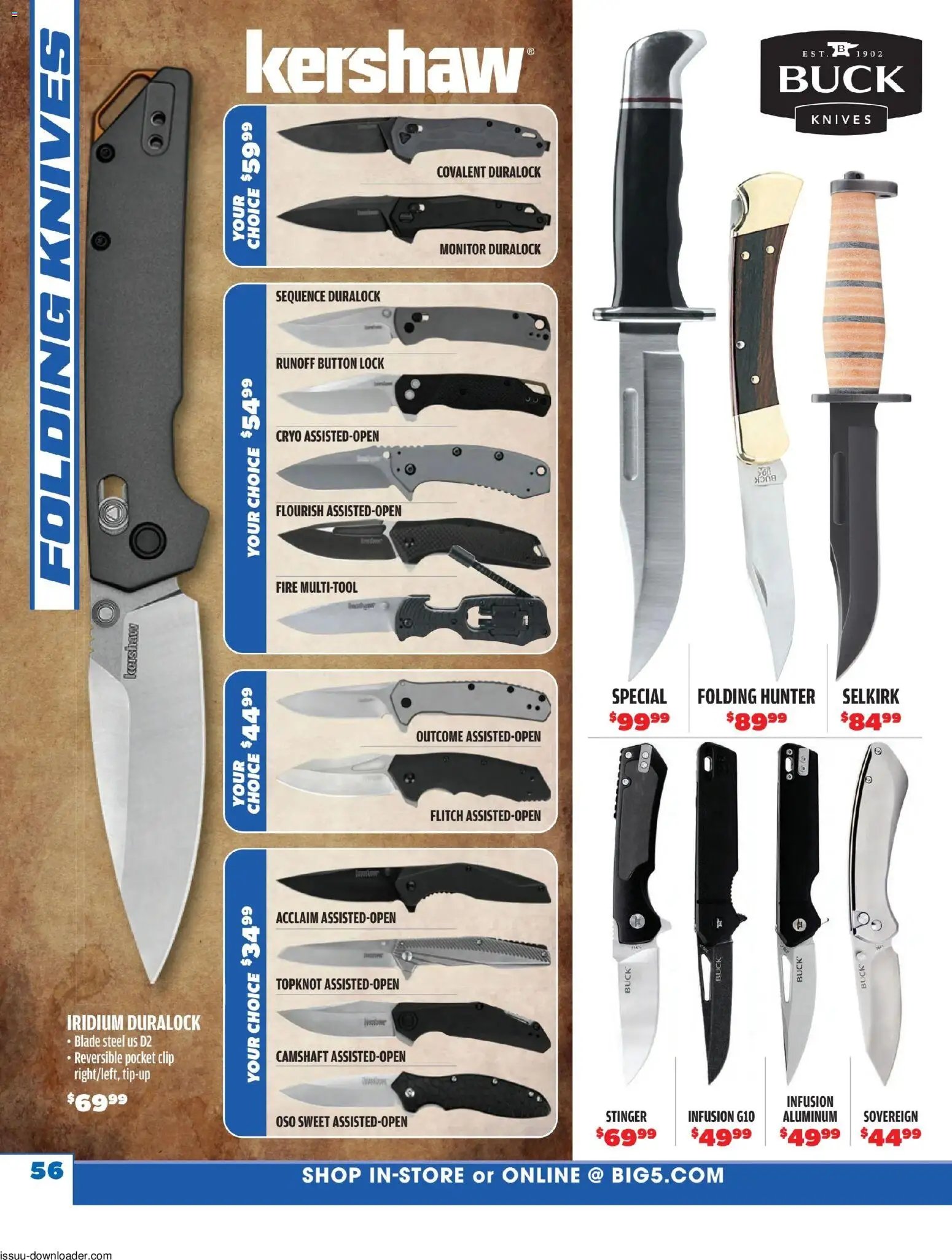 Big 5 Sporting Goods Summer Catalog