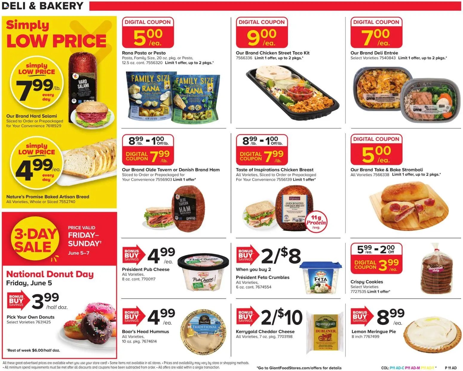 Giant Weekly Ad