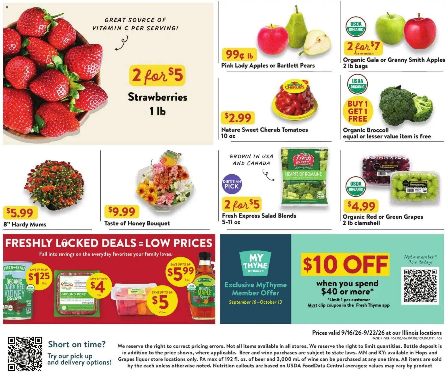 Fresh Thyme Weekly Ad
