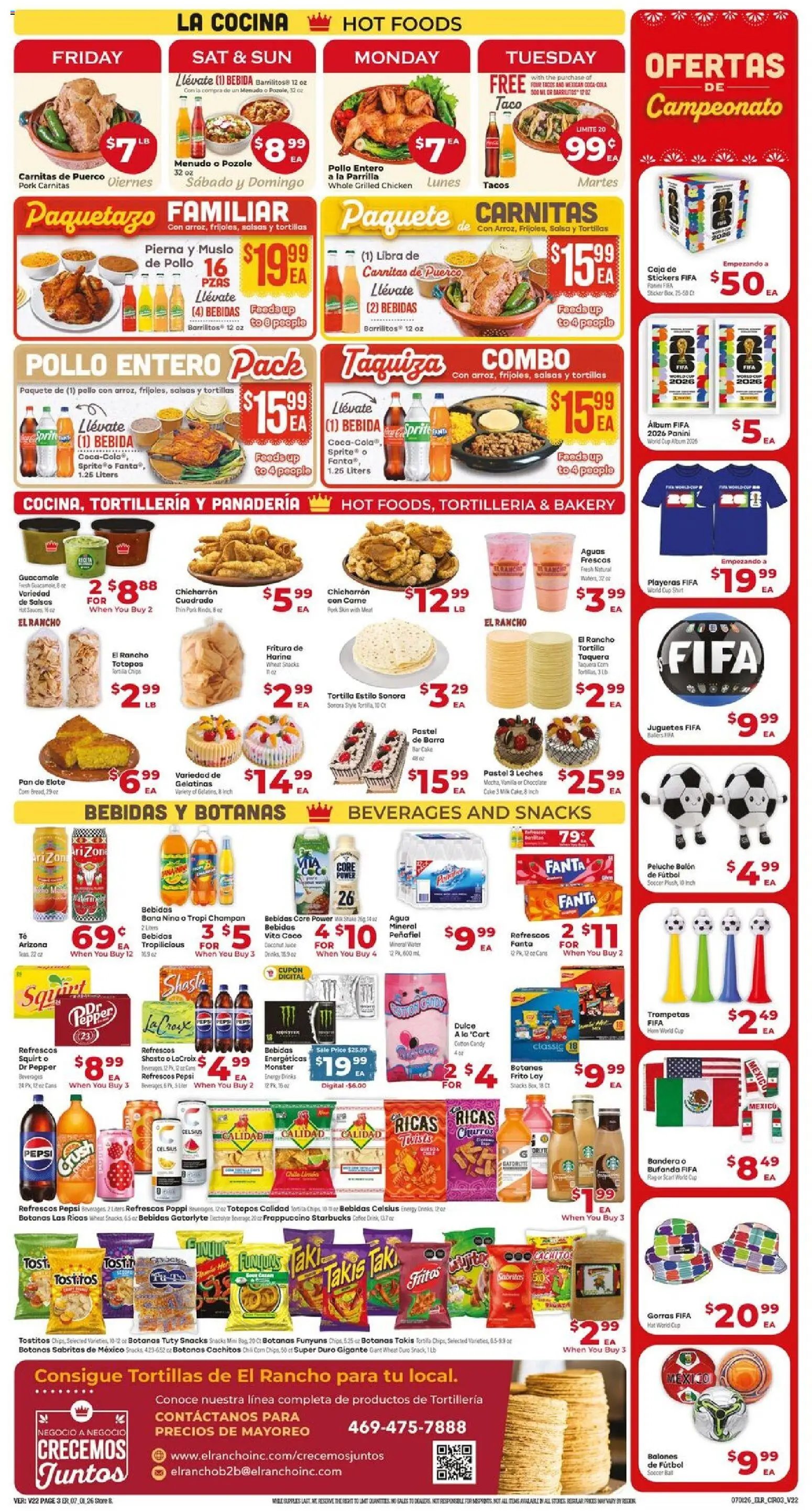 El Rancho Weekly Ad