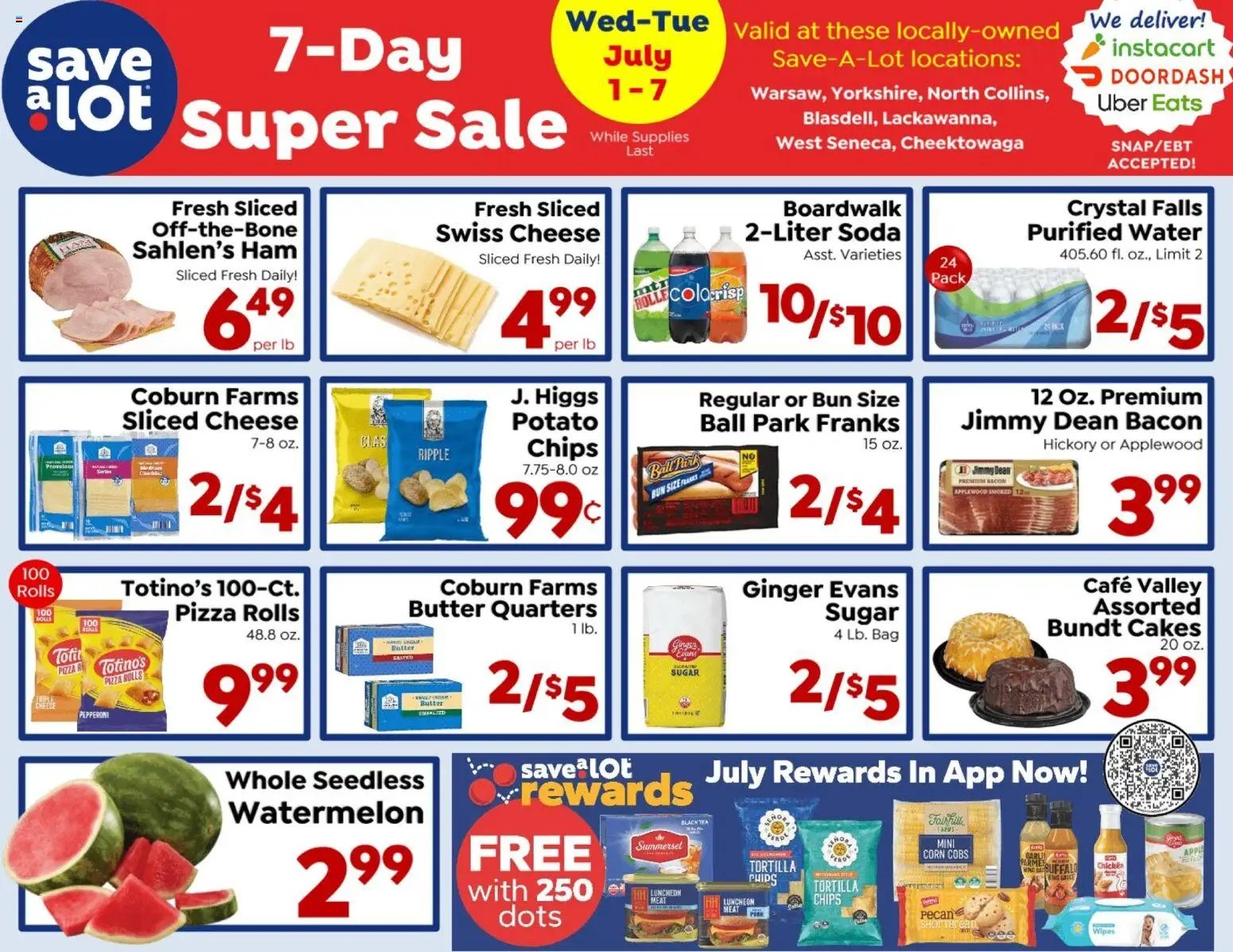 Save a Lot Special Ad
