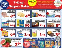 Save a Lot Special Ad