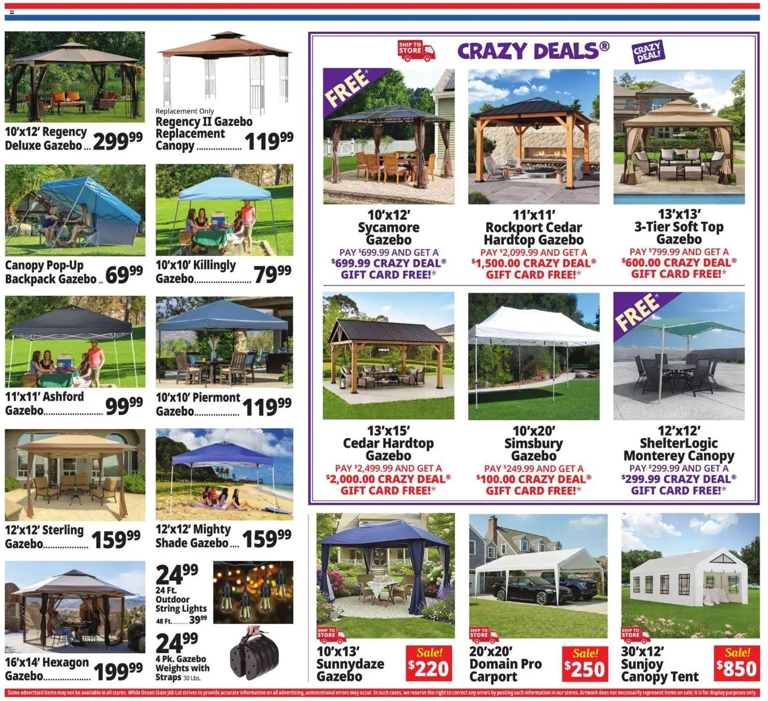Ocean State Job Lot Weekly Ad - MA
