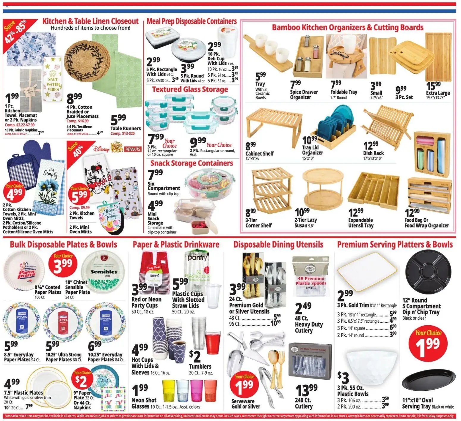 Ocean State Job Lot Weekly Ad - MA