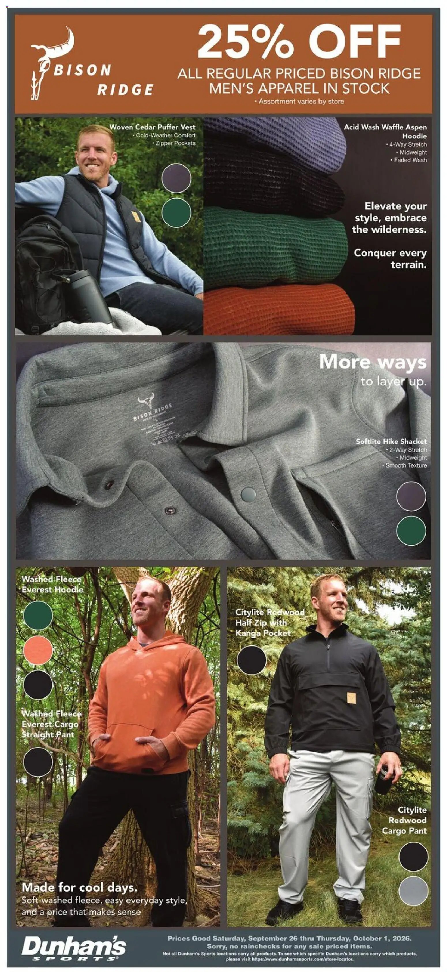 Dunham's Sports Weekly Ad