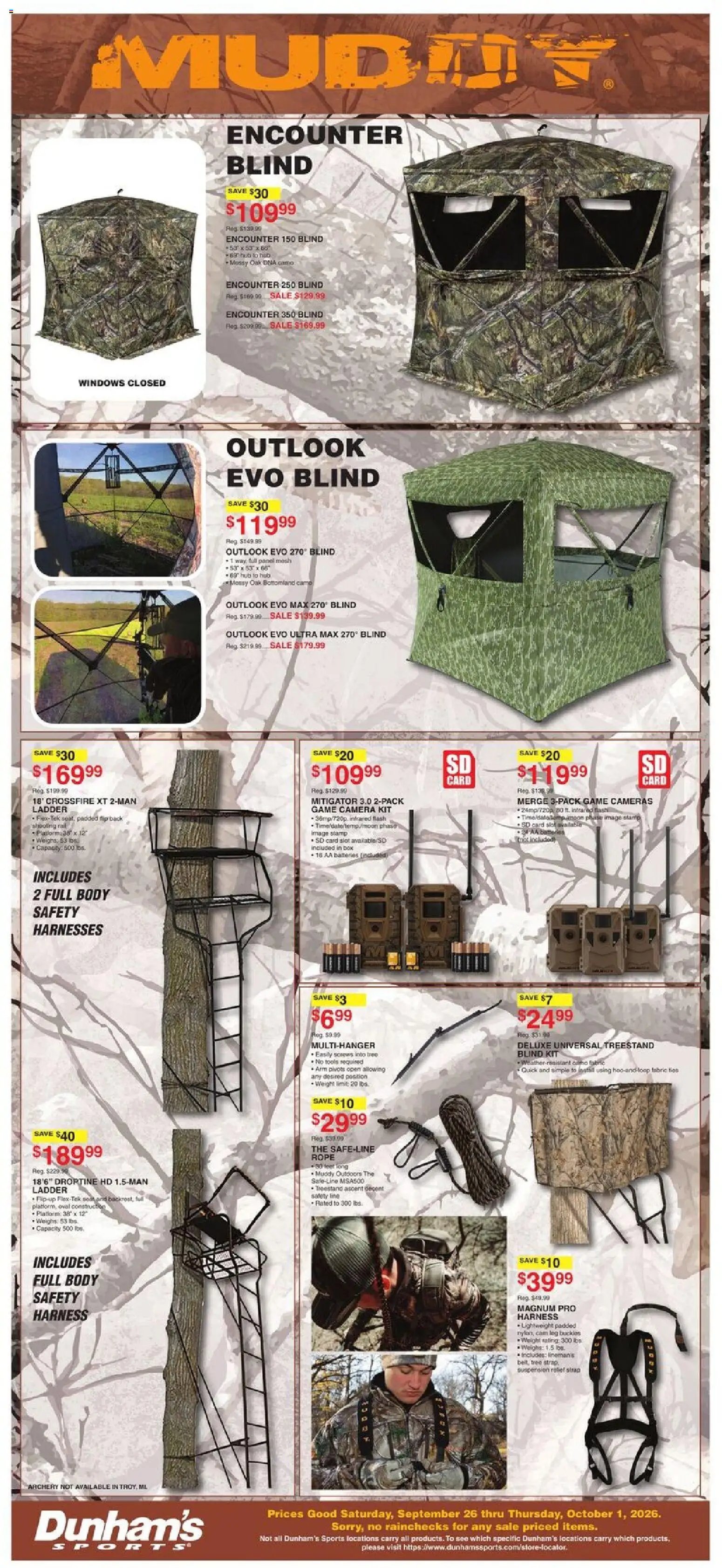 Dunham's Sports Weekly Ad