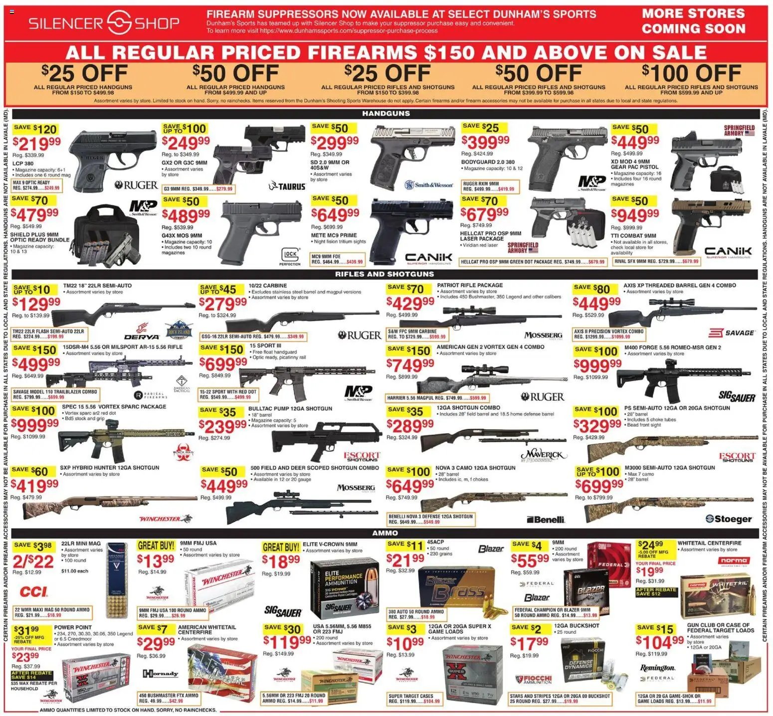 Dunham's Sports Weekly Ad