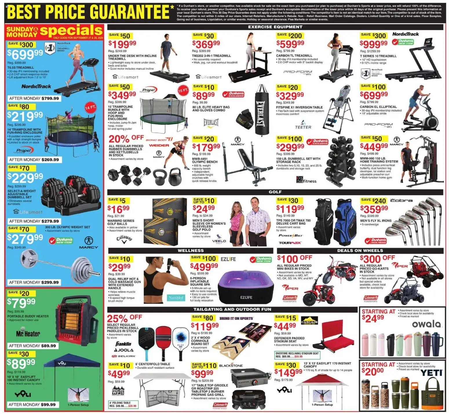 Dunham's Sports Weekly Ad
