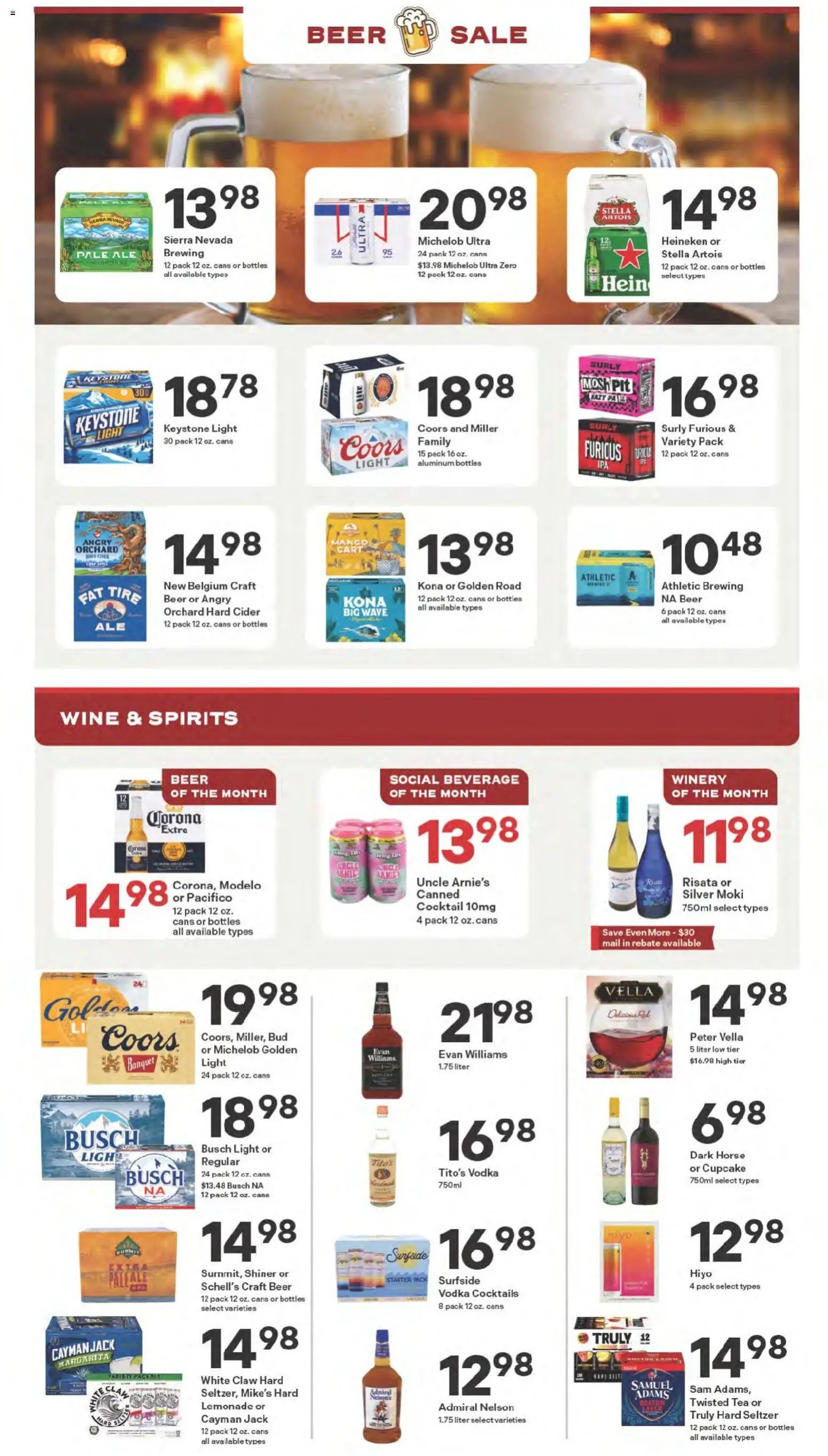 Coborn's Beer Sale