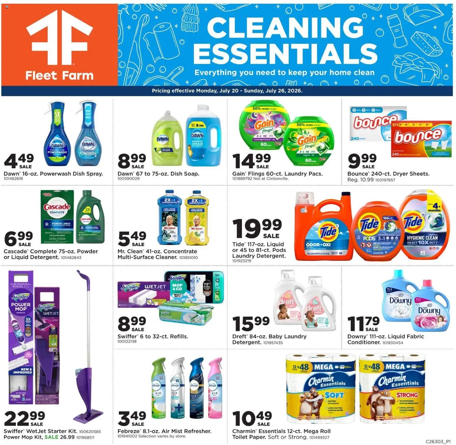 Mills Fleet Farm Home & Cleaning