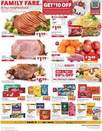 Family Fare Weekly Ad - MI