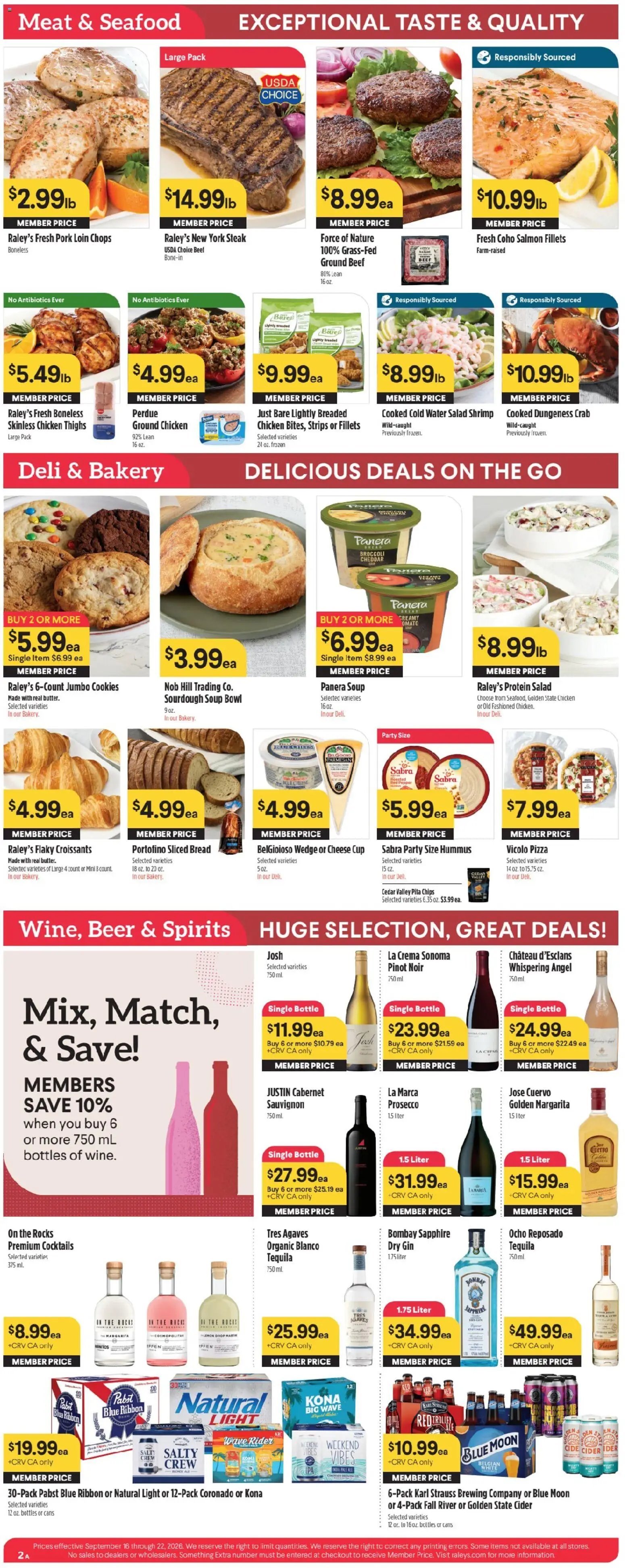 Raley's - Raley's Weekly Ad 9/16-9/22