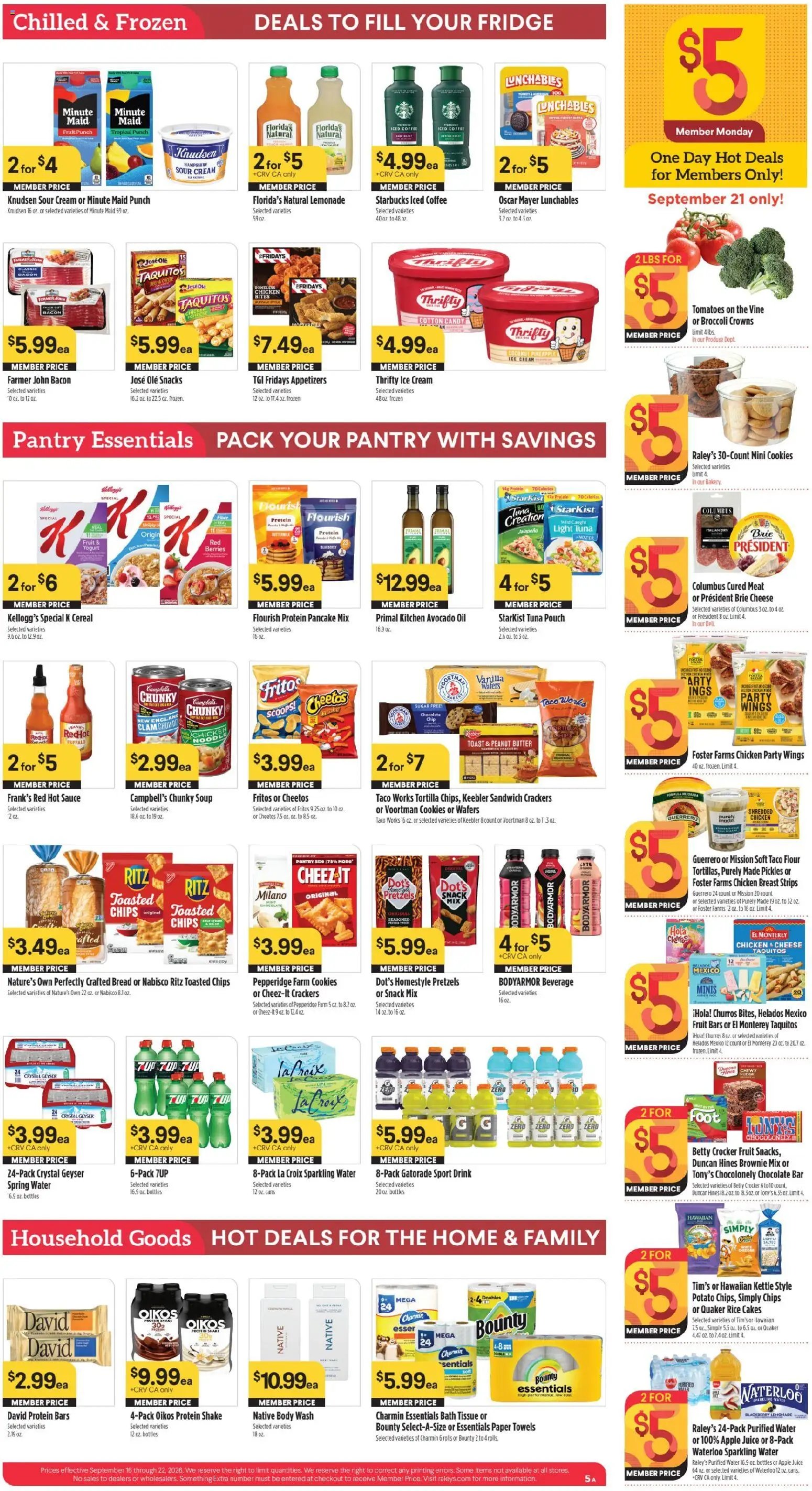 Raley's - Raley's Weekly Ad 9/16-9/22