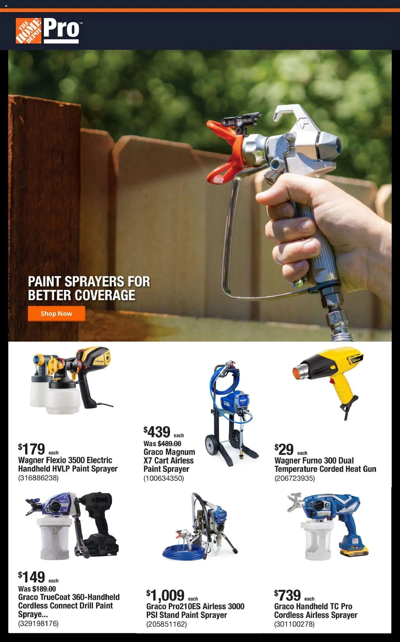 Home Depot Shop Pro Ad
