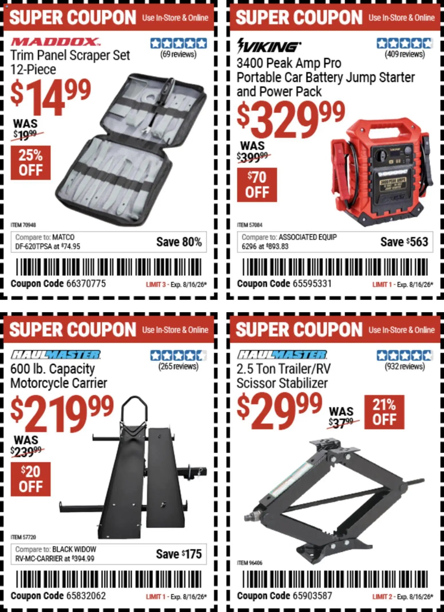 Harbor Freight Weekly Ad