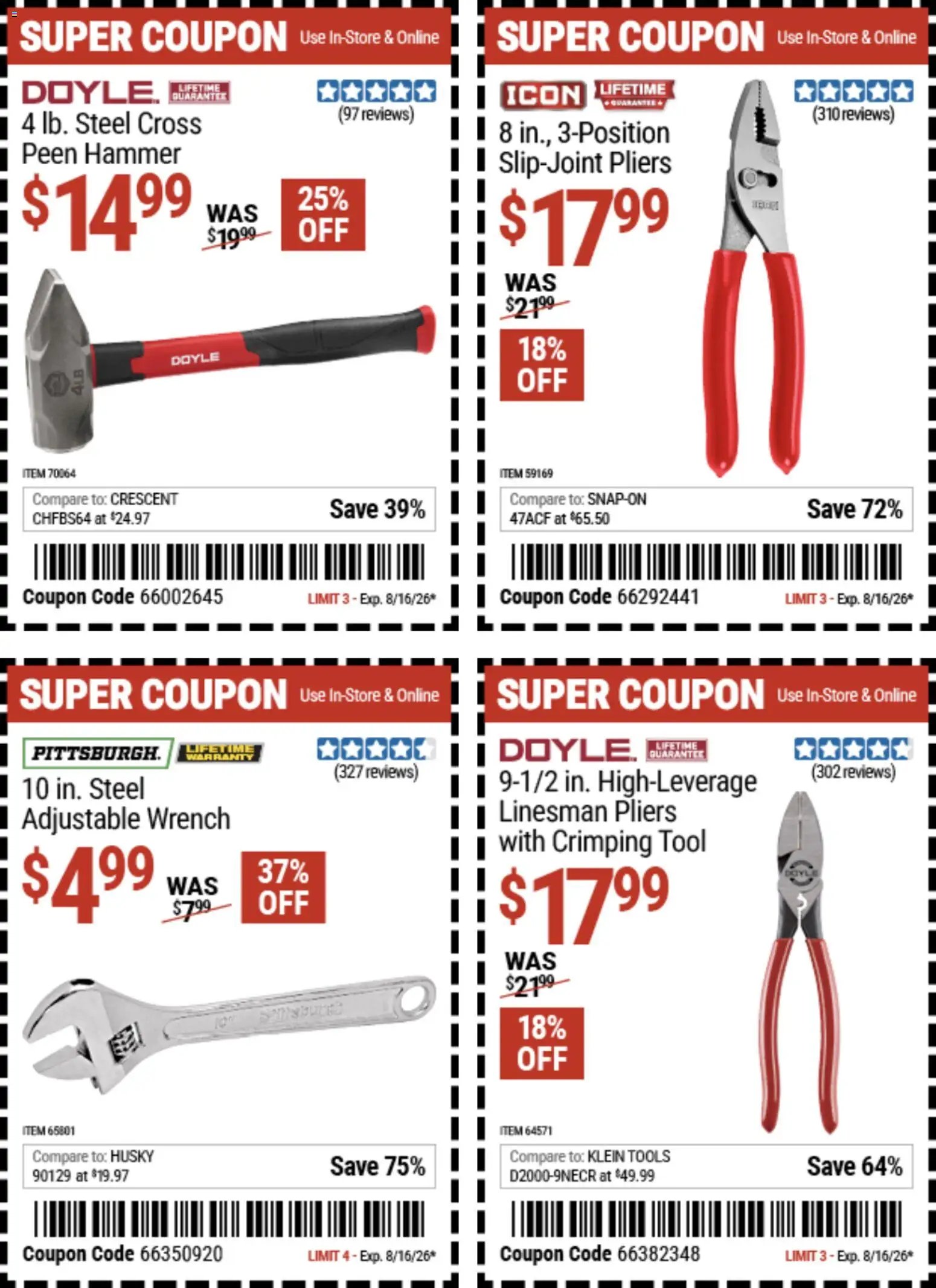 Harbor Freight Weekly Ad