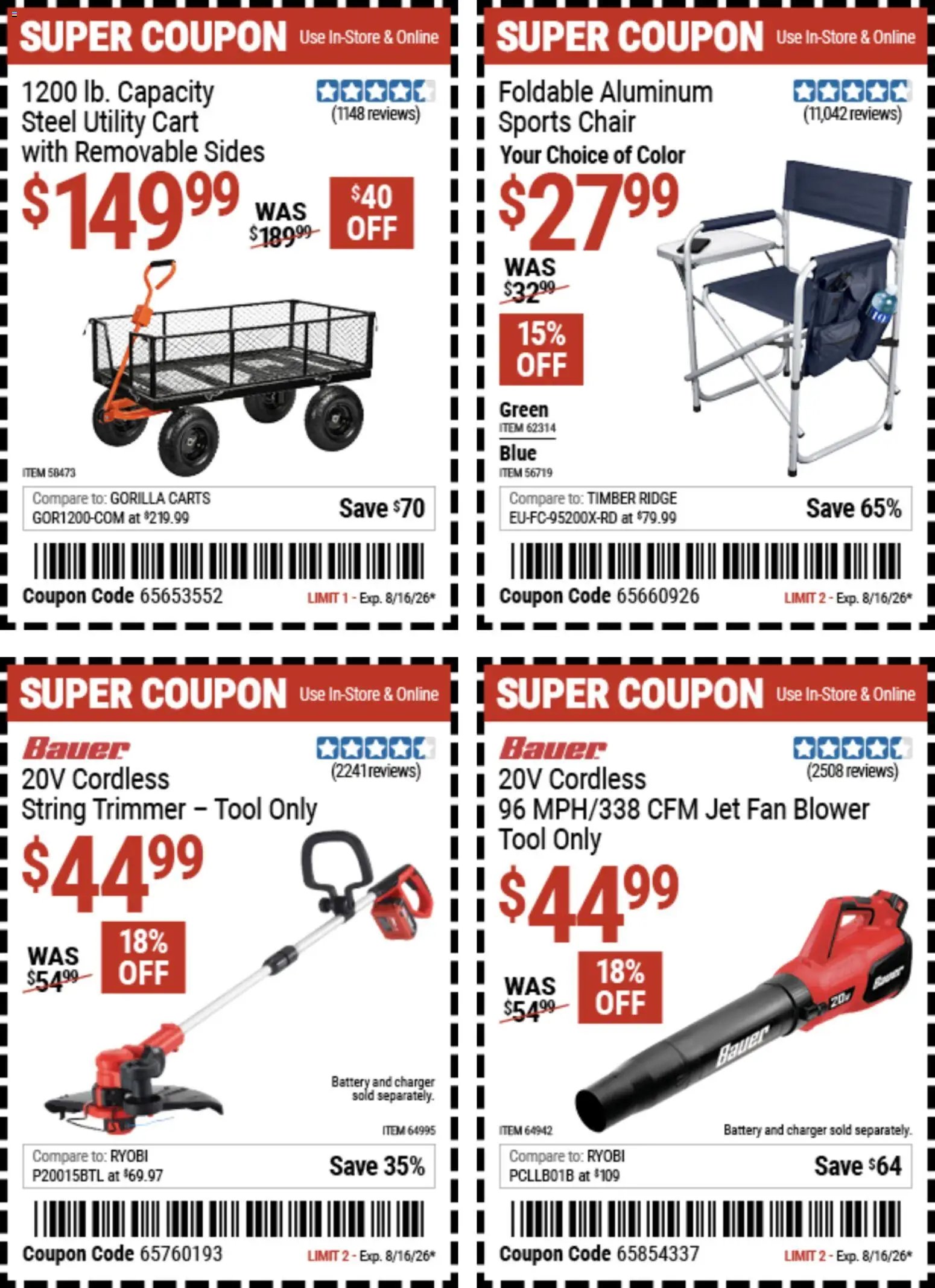 Harbor Freight Weekly Ad