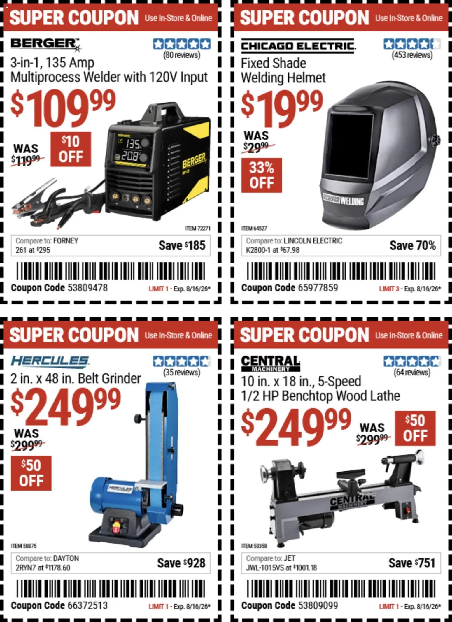 Harbor Freight Weekly Ad