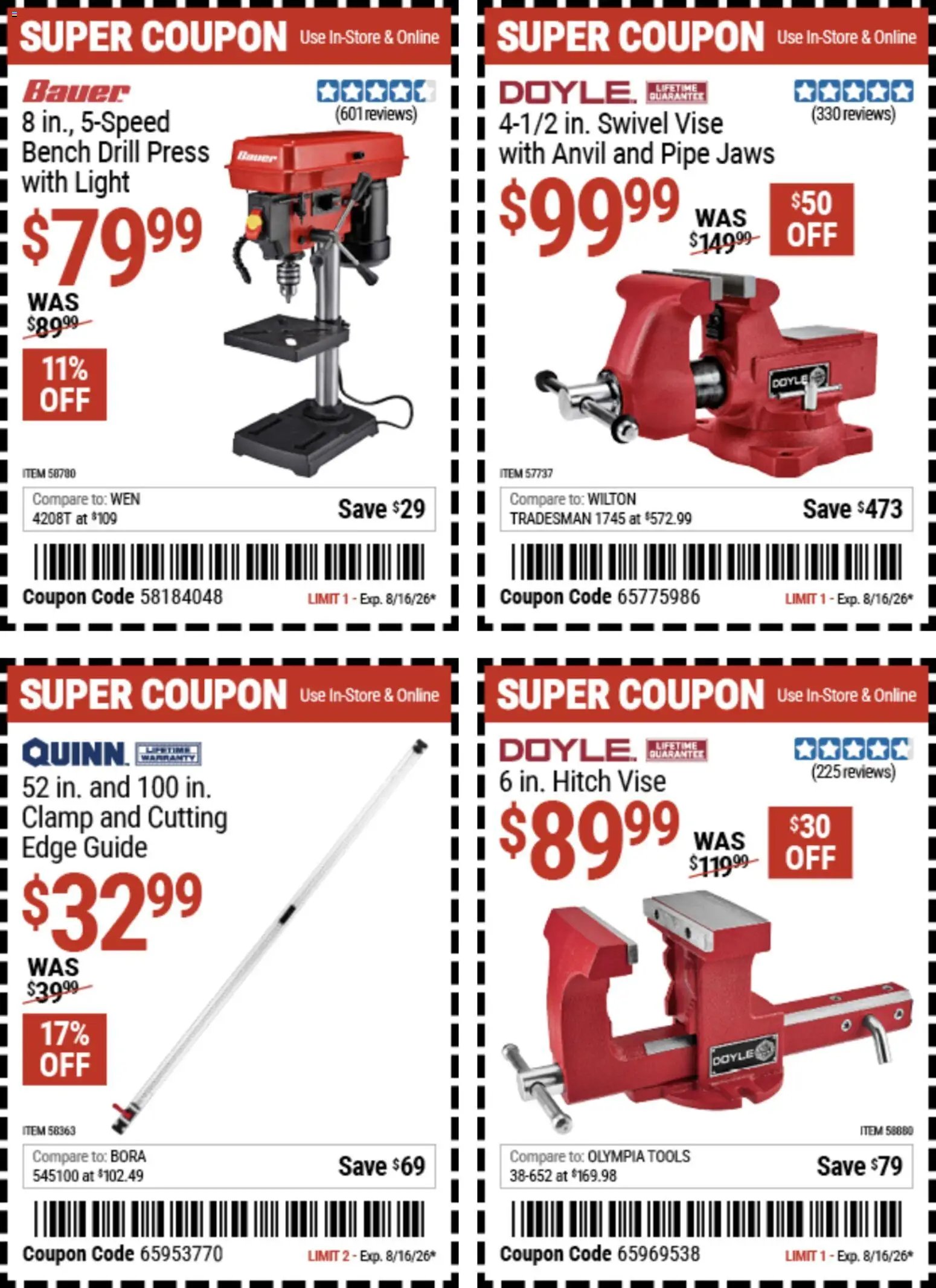 Harbor Freight Weekly Ad