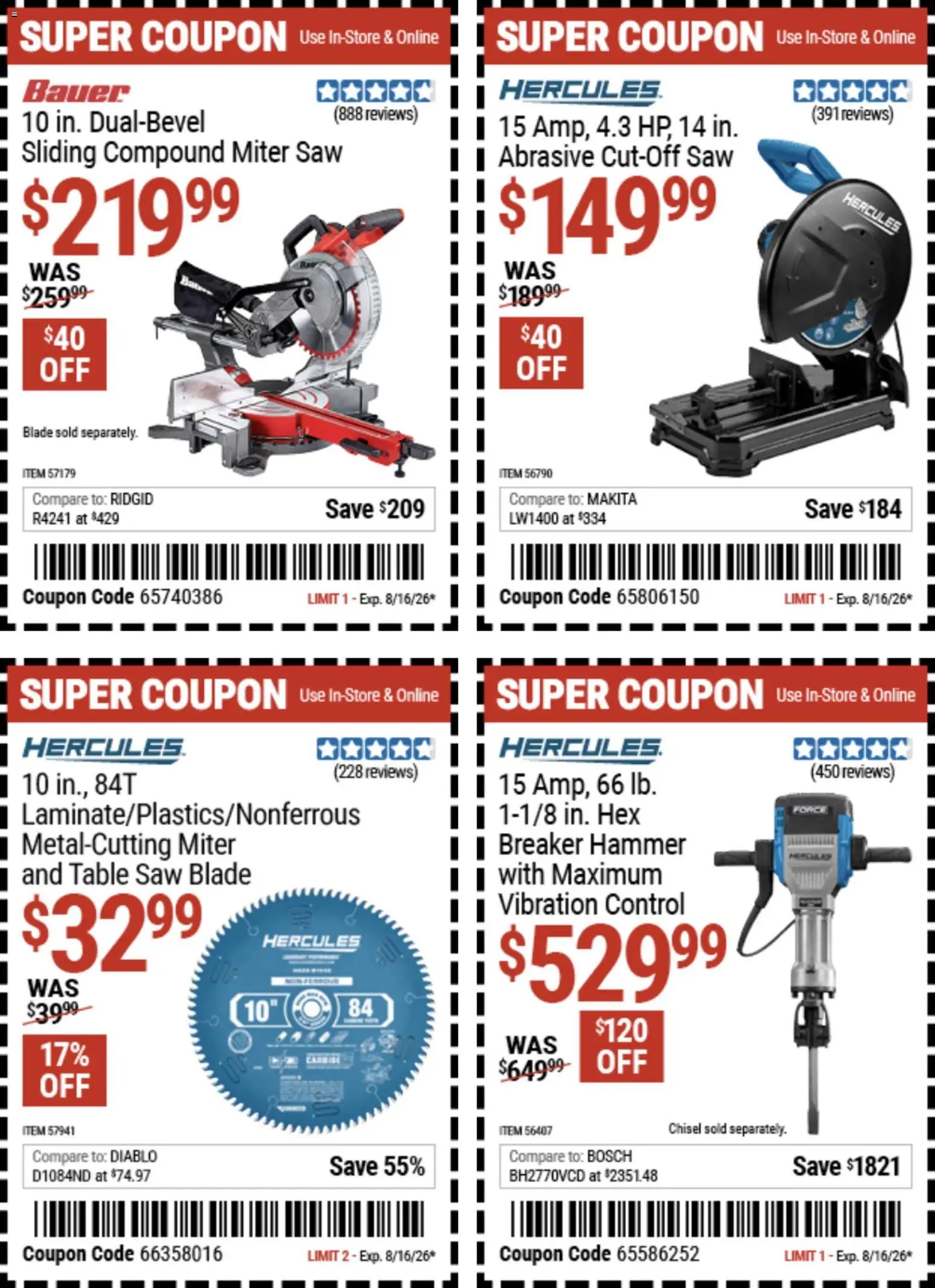 Harbor Freight Weekly Ad
