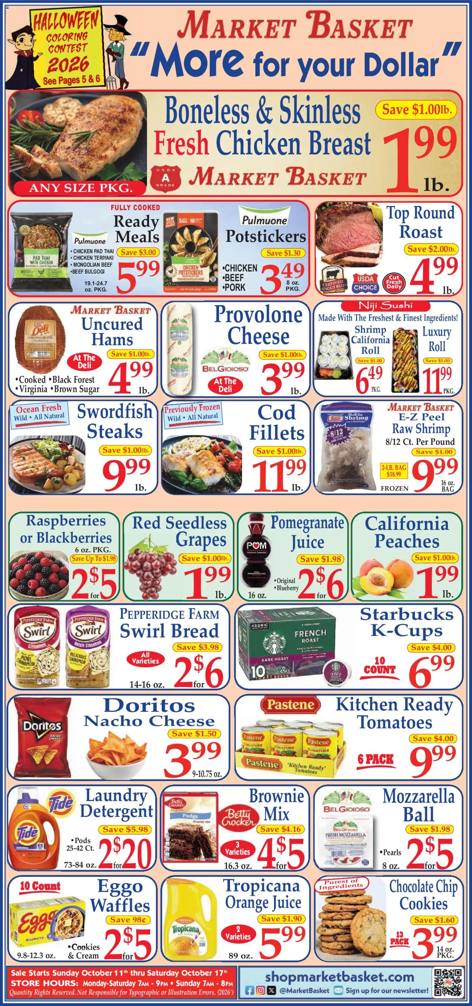 Market Basket Ad