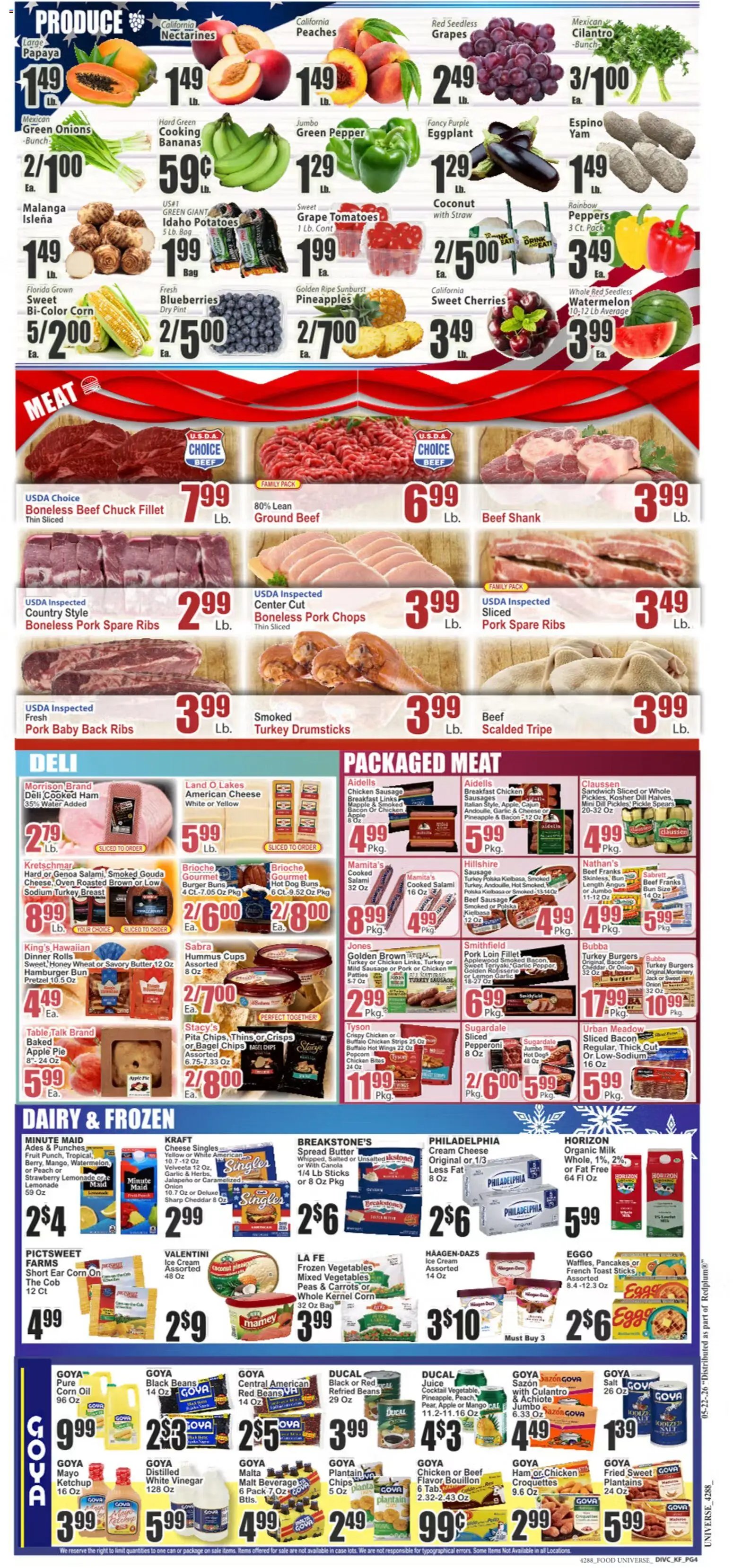 Food Universe Weekly Ad