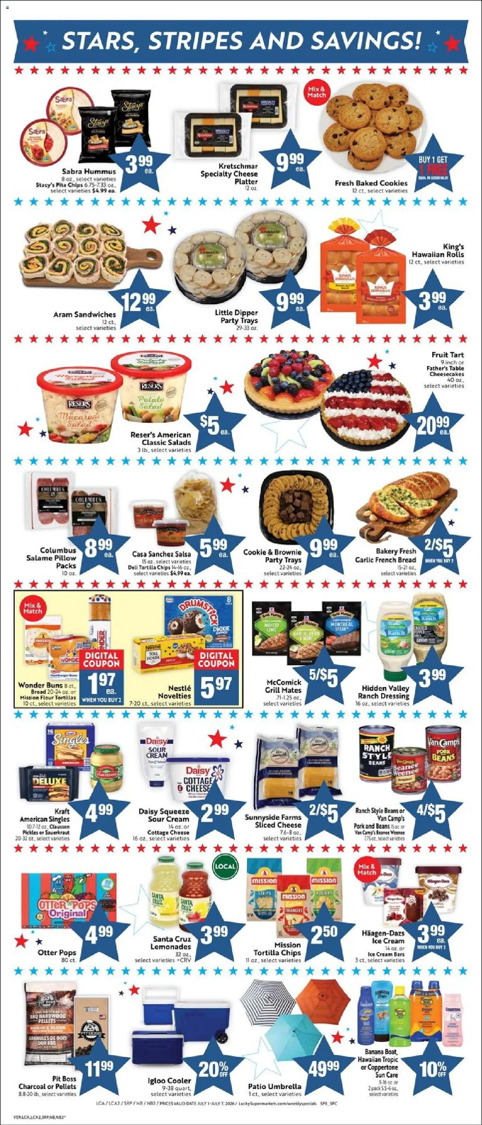 Lucky Supermarkets Weekly Ad