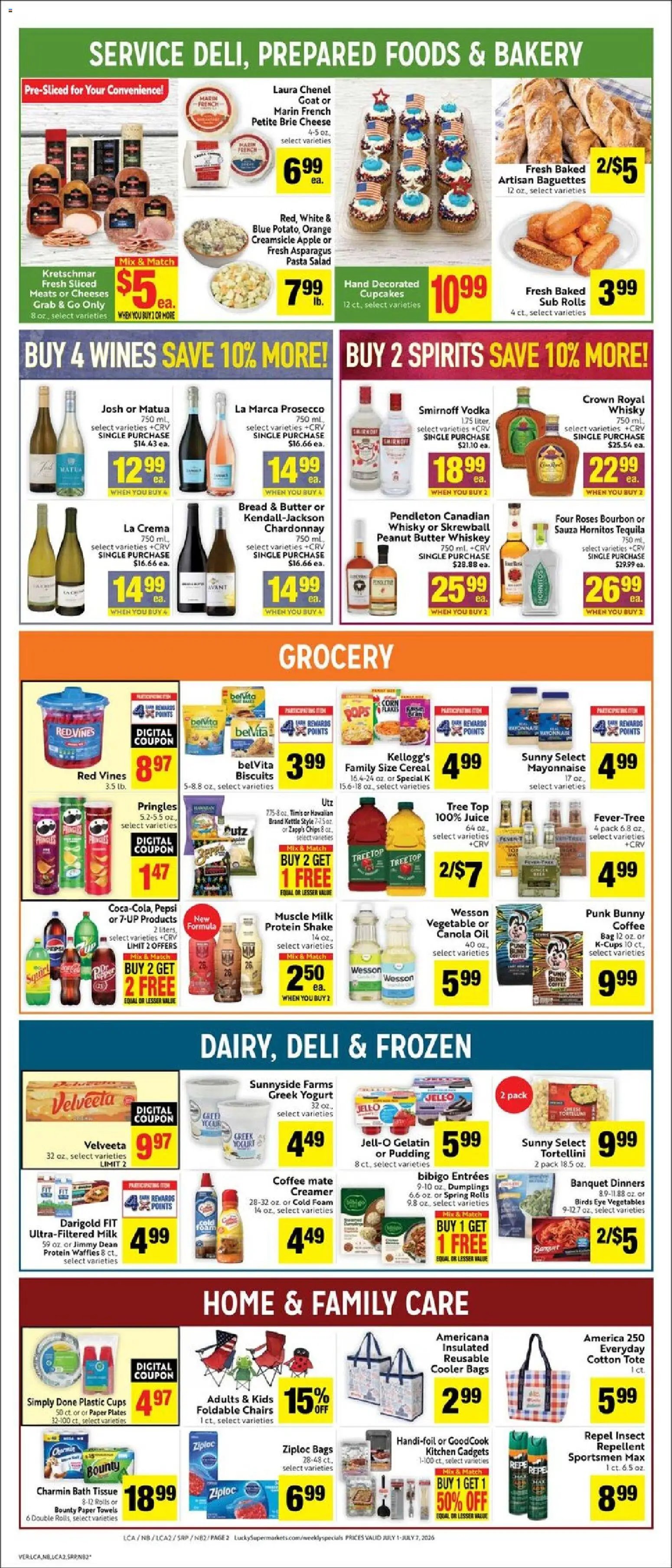 Lucky Supermarkets Weekly Ad