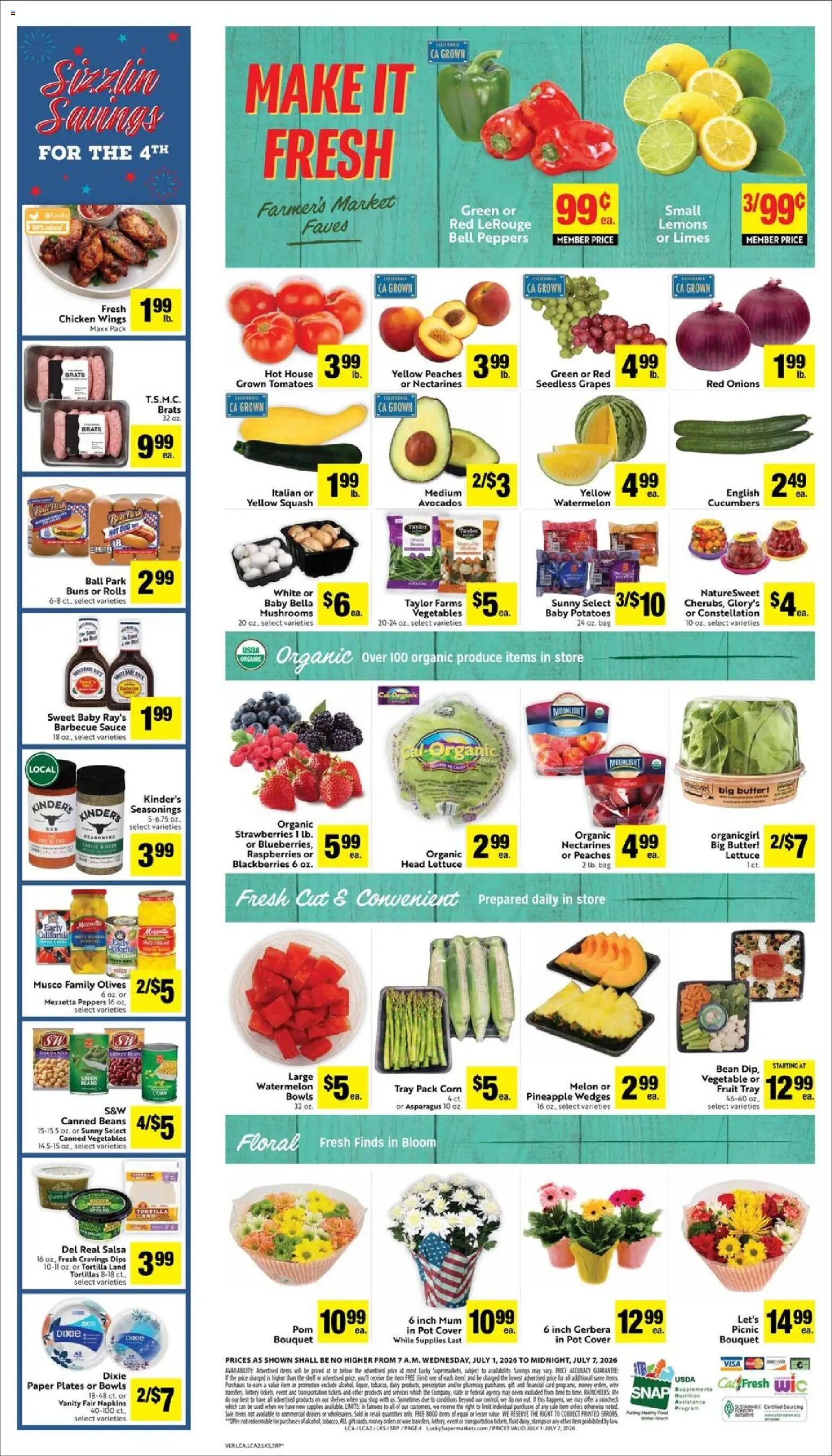 Lucky Supermarkets Weekly Ad