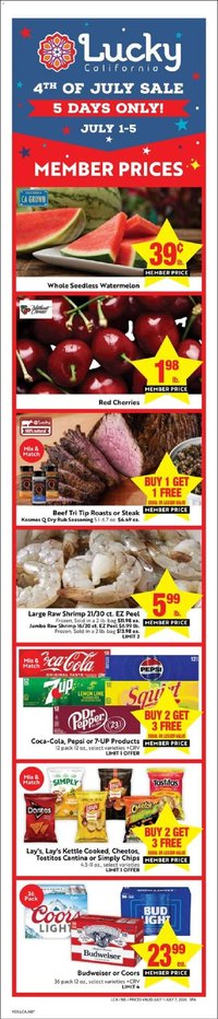 Lucky Supermarkets Weekly Ad