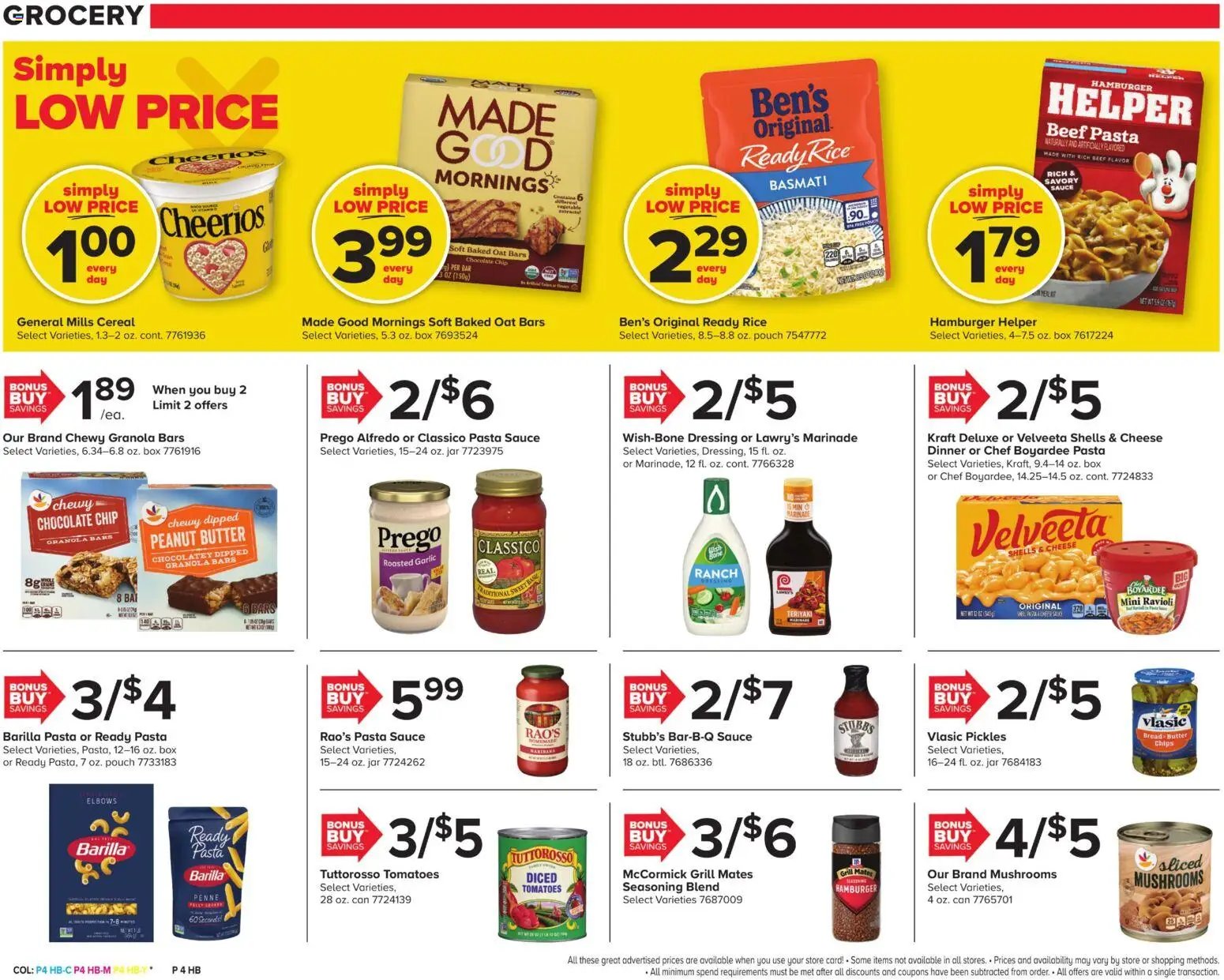 Giant Weekly Ad