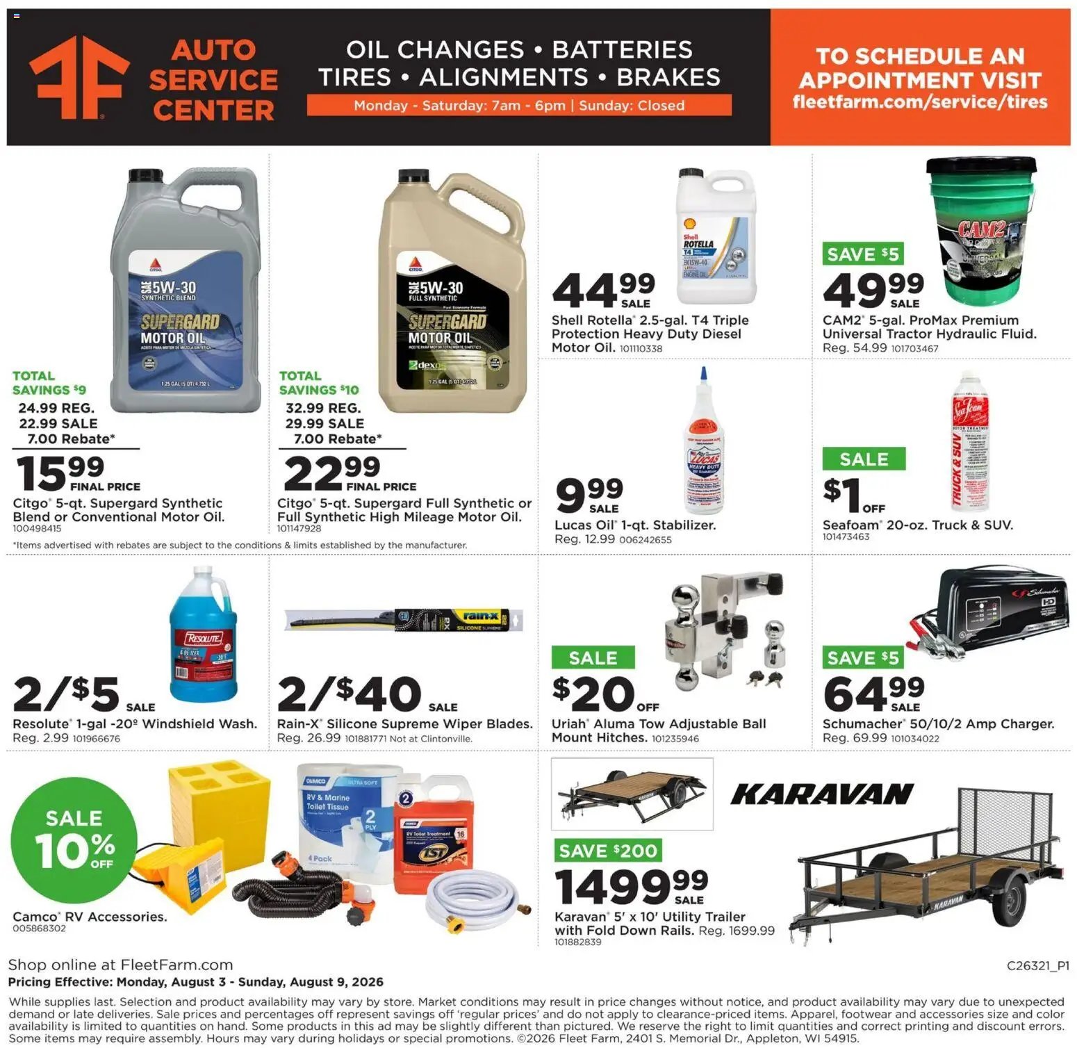 Mills Fleet Farm Weekly Ad