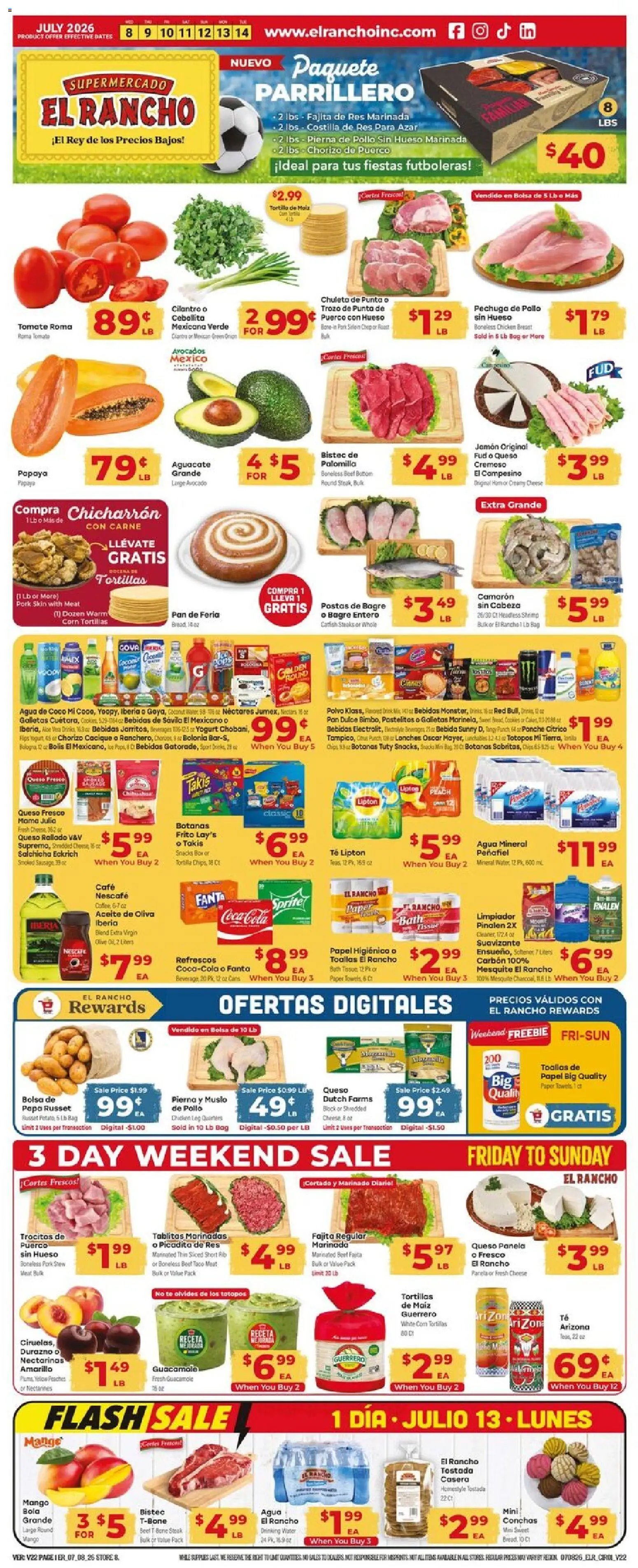 El Rancho Weekly Ad