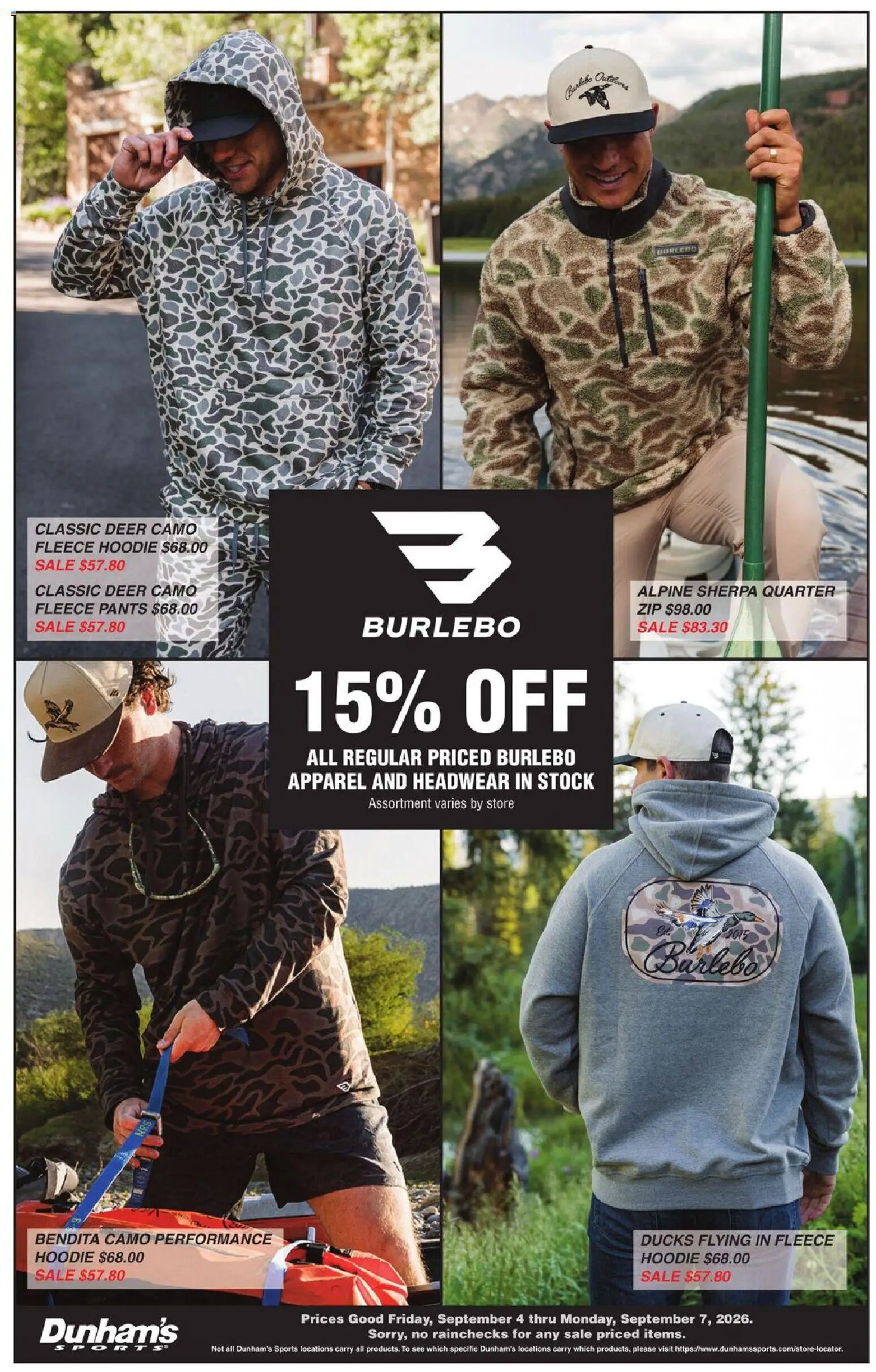 Dunham's Sports Weekly Ad