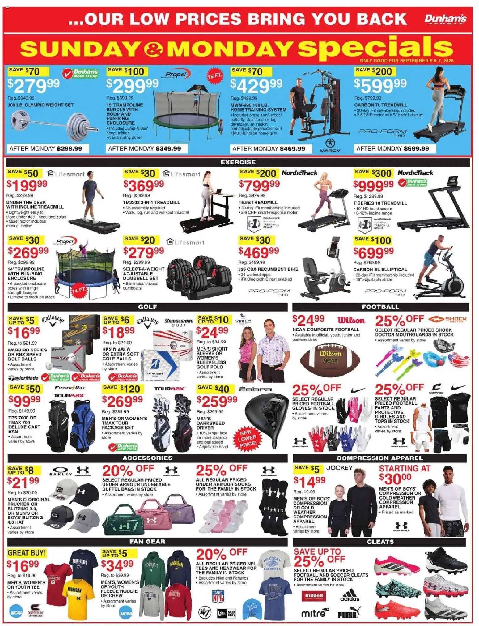 Dunham's Sports Weekly Ad