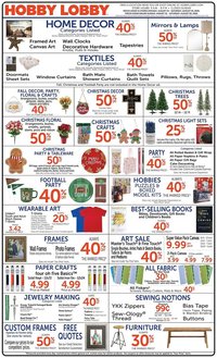 Hobby Lobby Weekly Ad