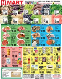 Hmart Weekly Ad - ENGLISH/KOREAN - HI