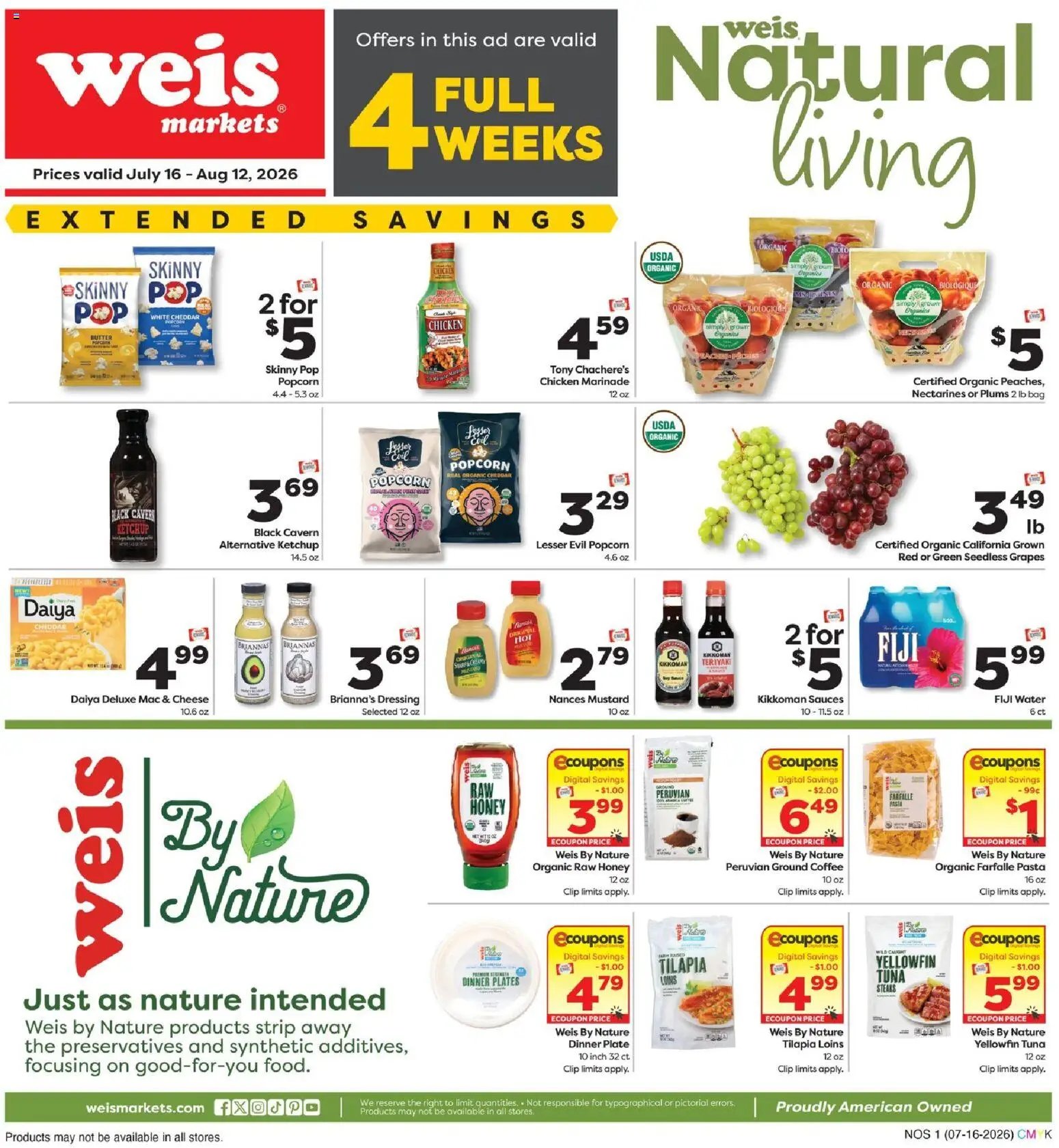 Weis Natural Living