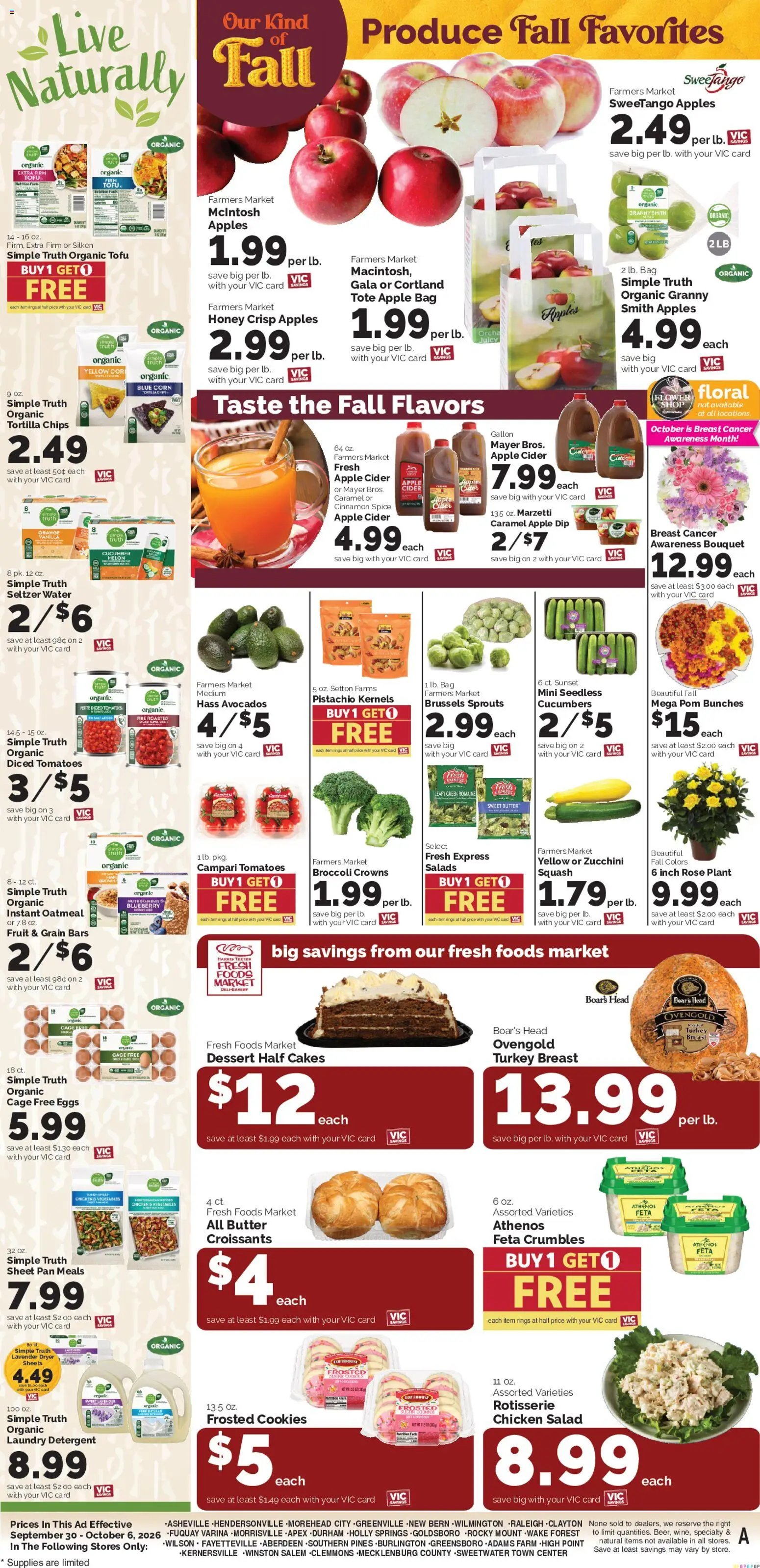 Harris Teeter Weekly Ad - NC