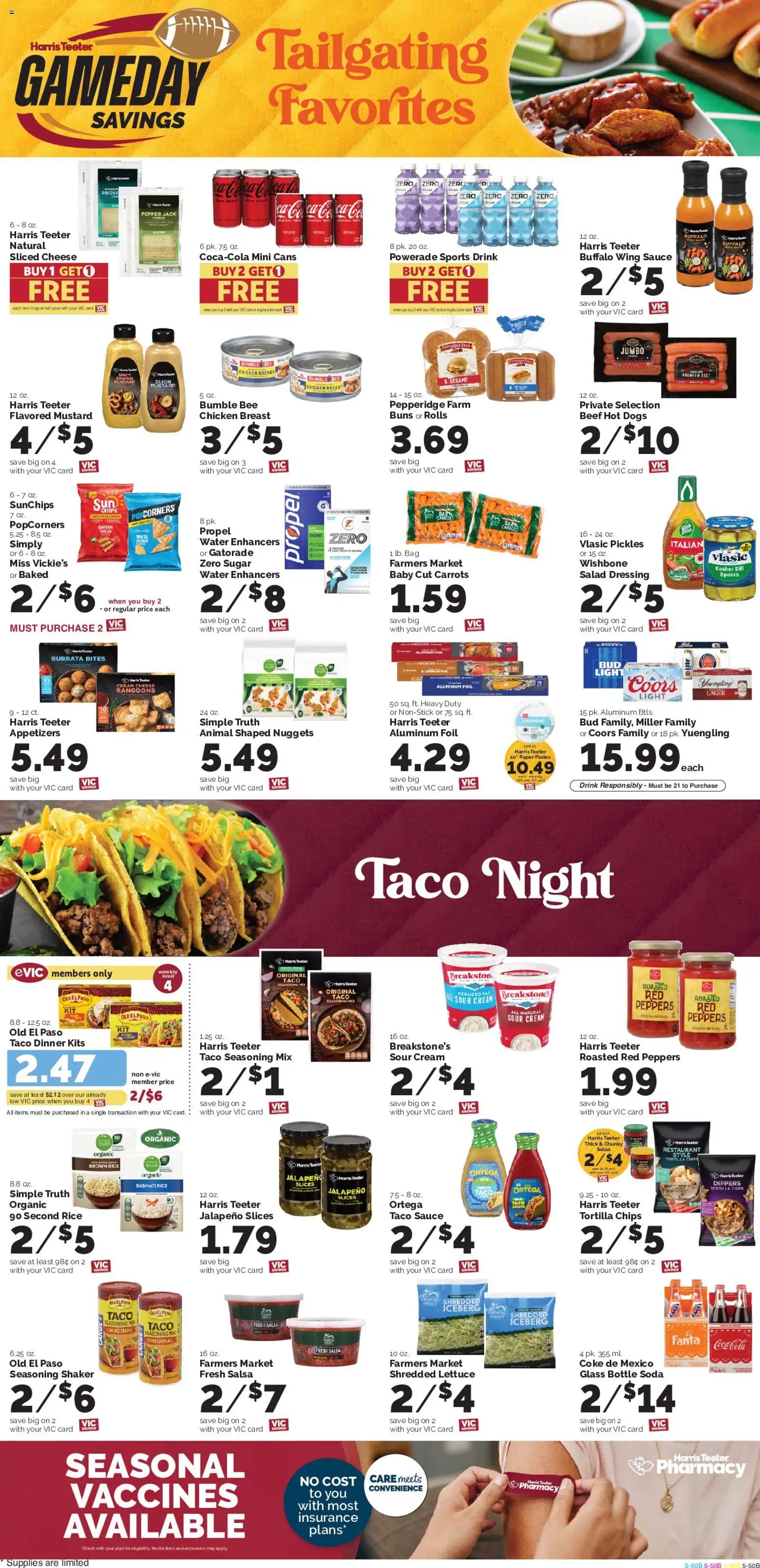 Harris Teeter Weekly Ad - NC
