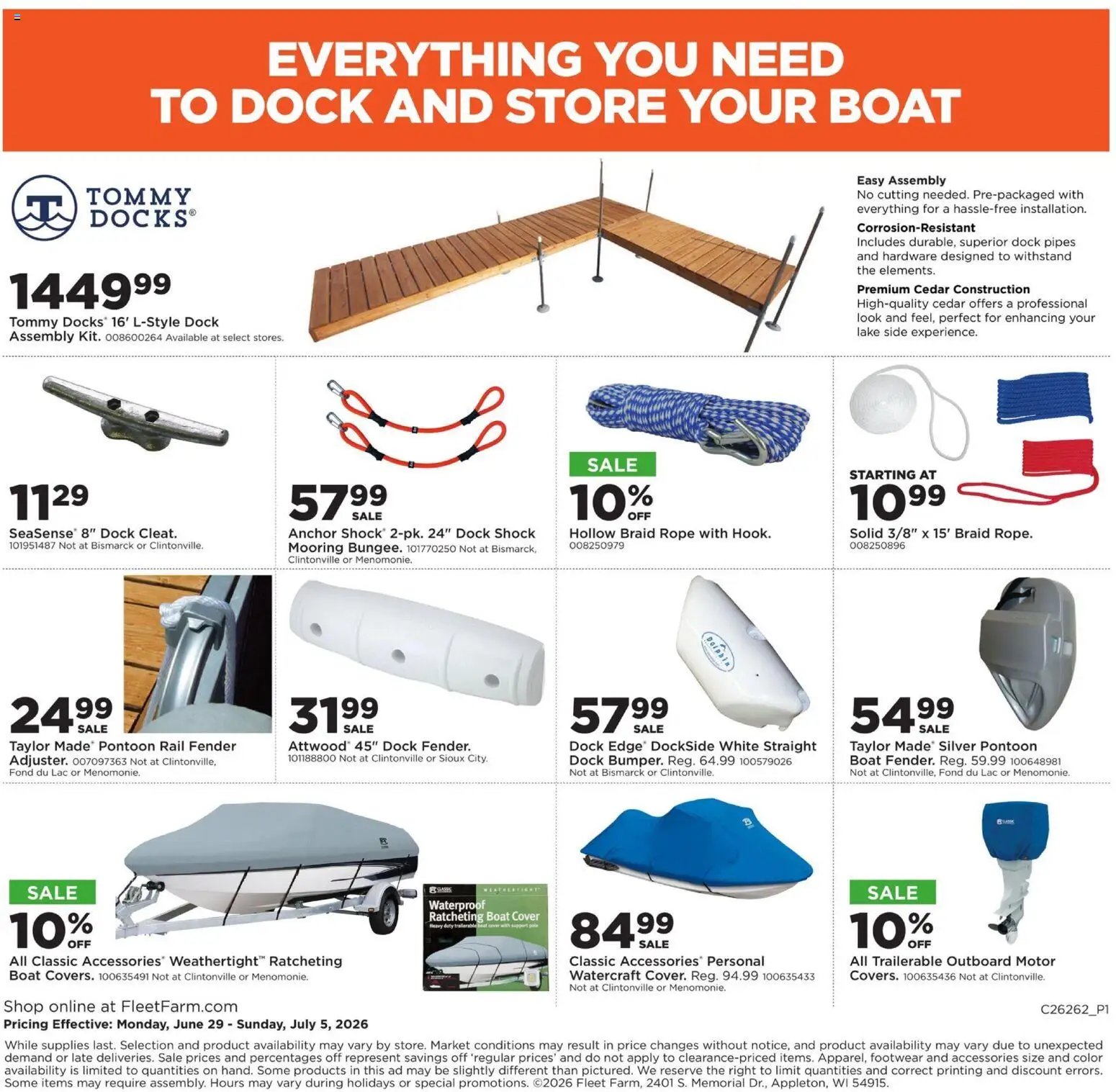 Mills Fleet Farm Fishing & Marine