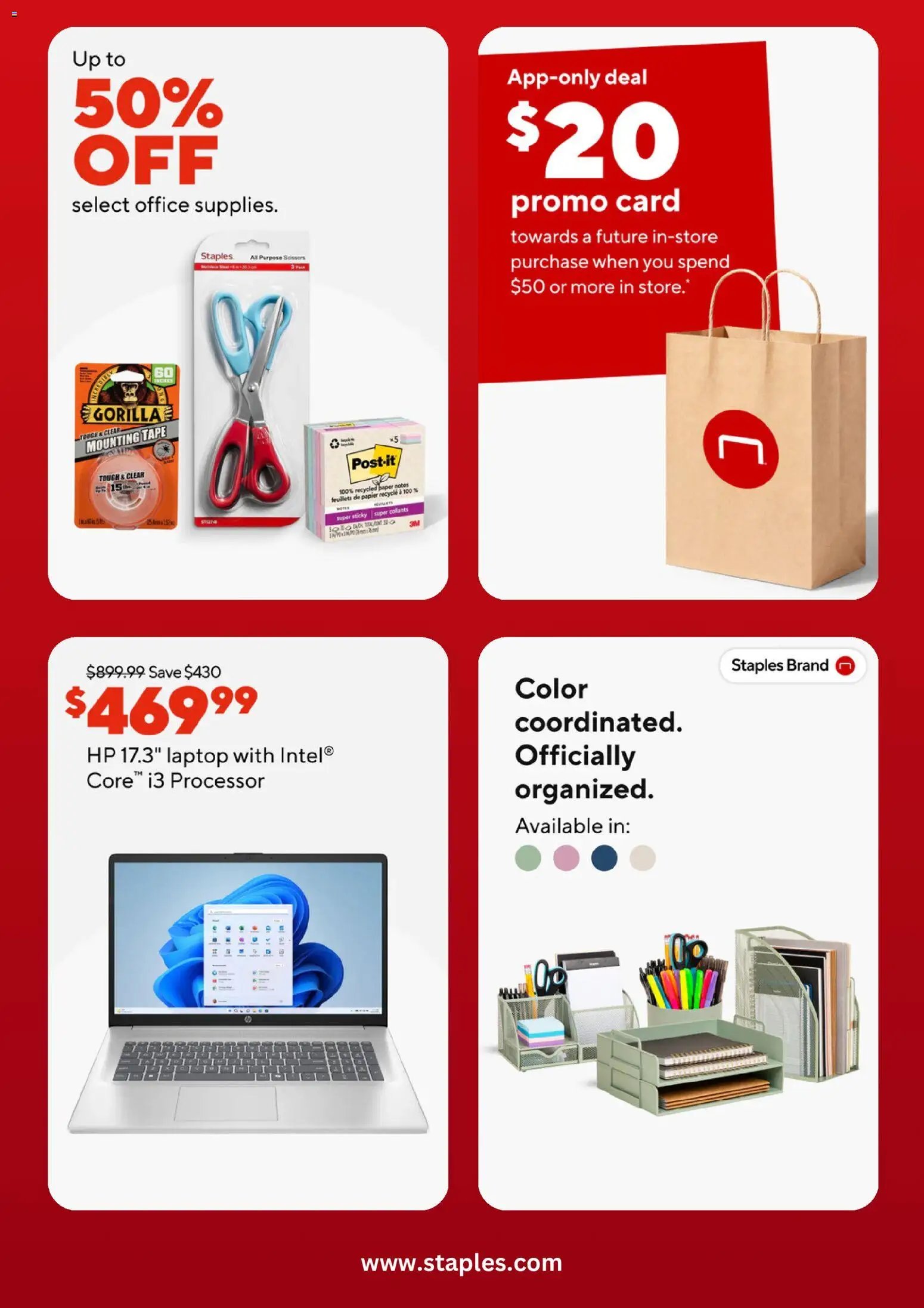 Staples Weekly Ad