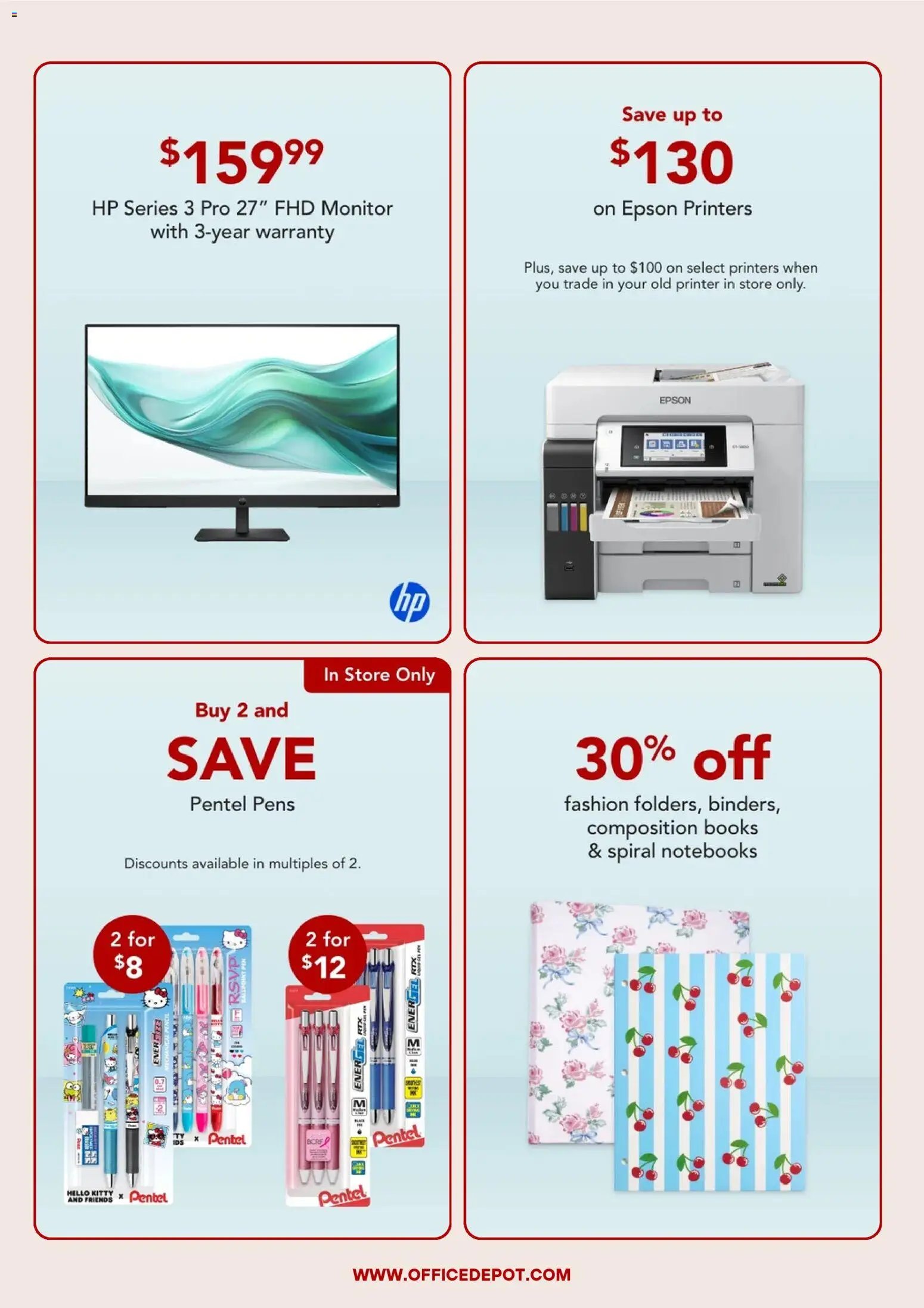 Office Depot Weekly Ad