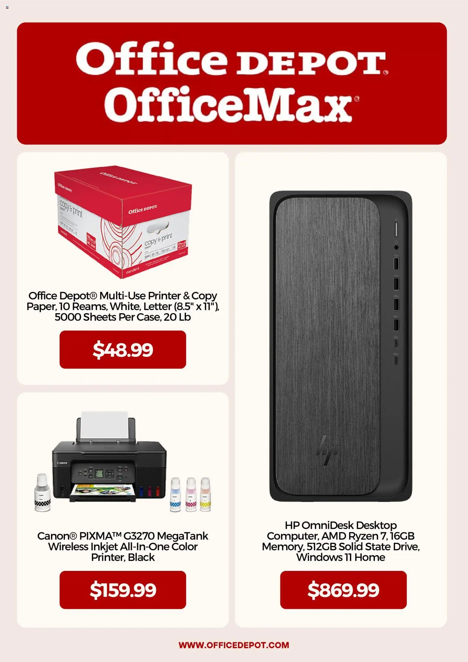 Office Depot Weekly Ad