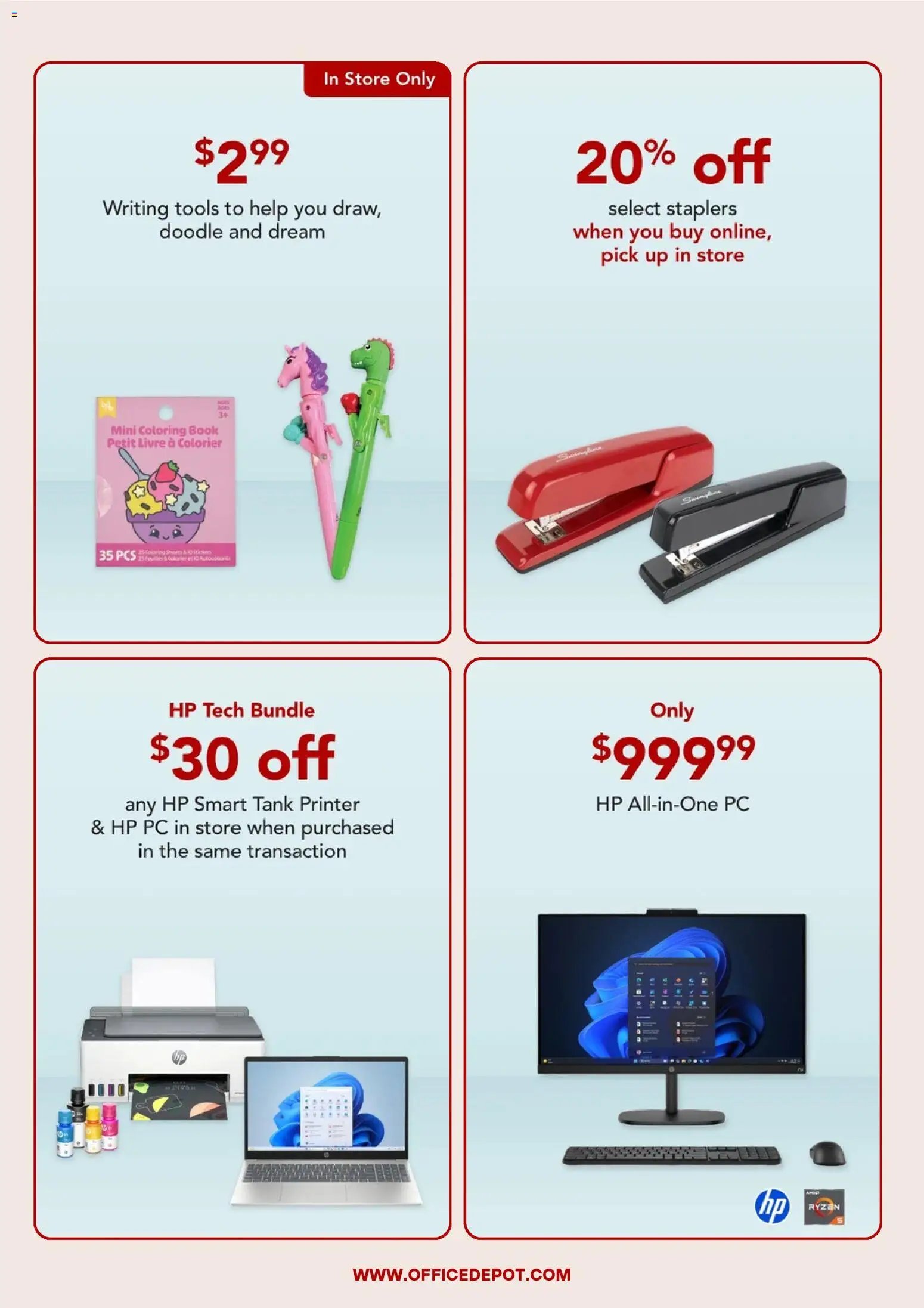 Office Depot Weekly Ad