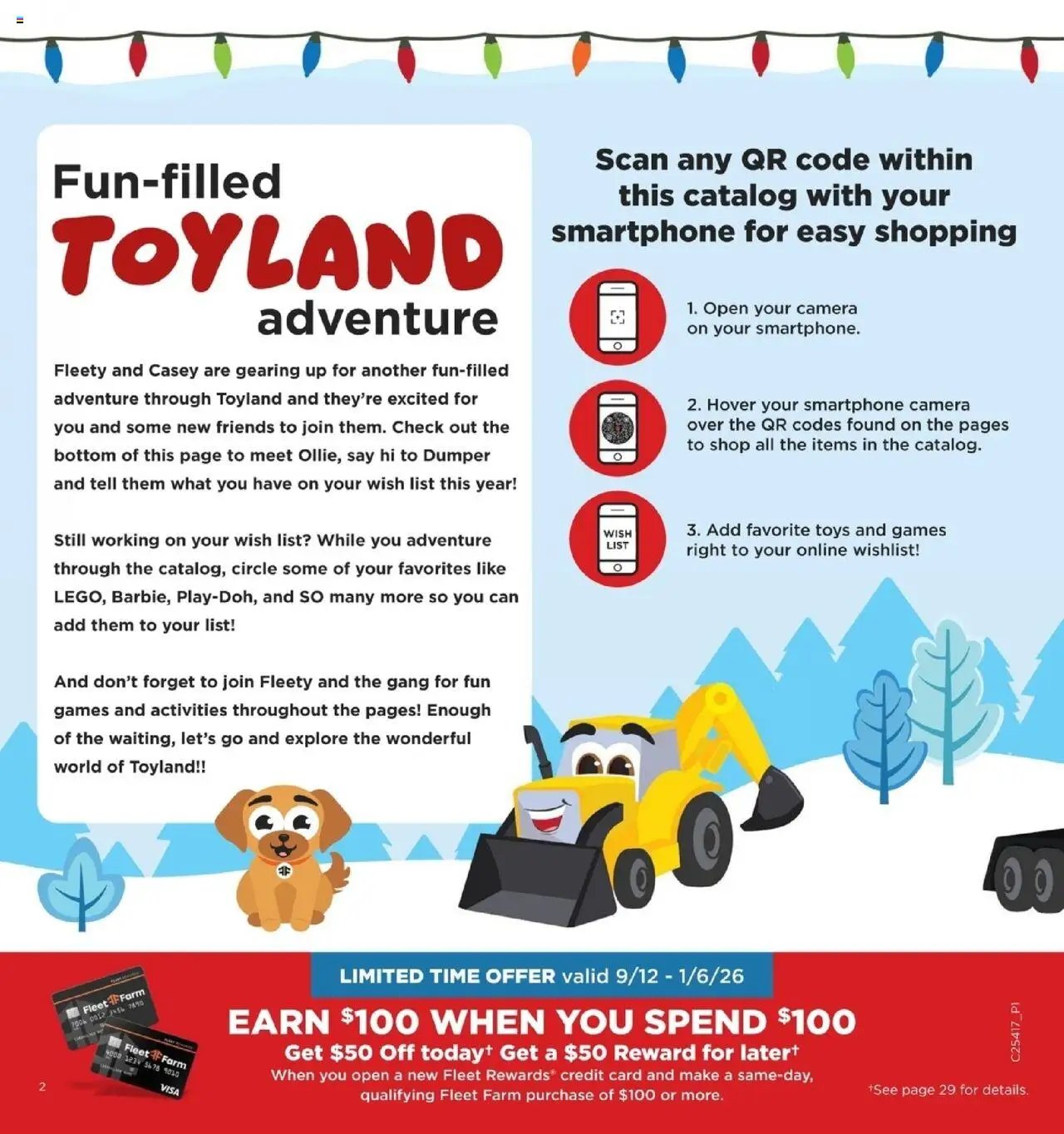 Mills Fleet Farm Toyland Catalog