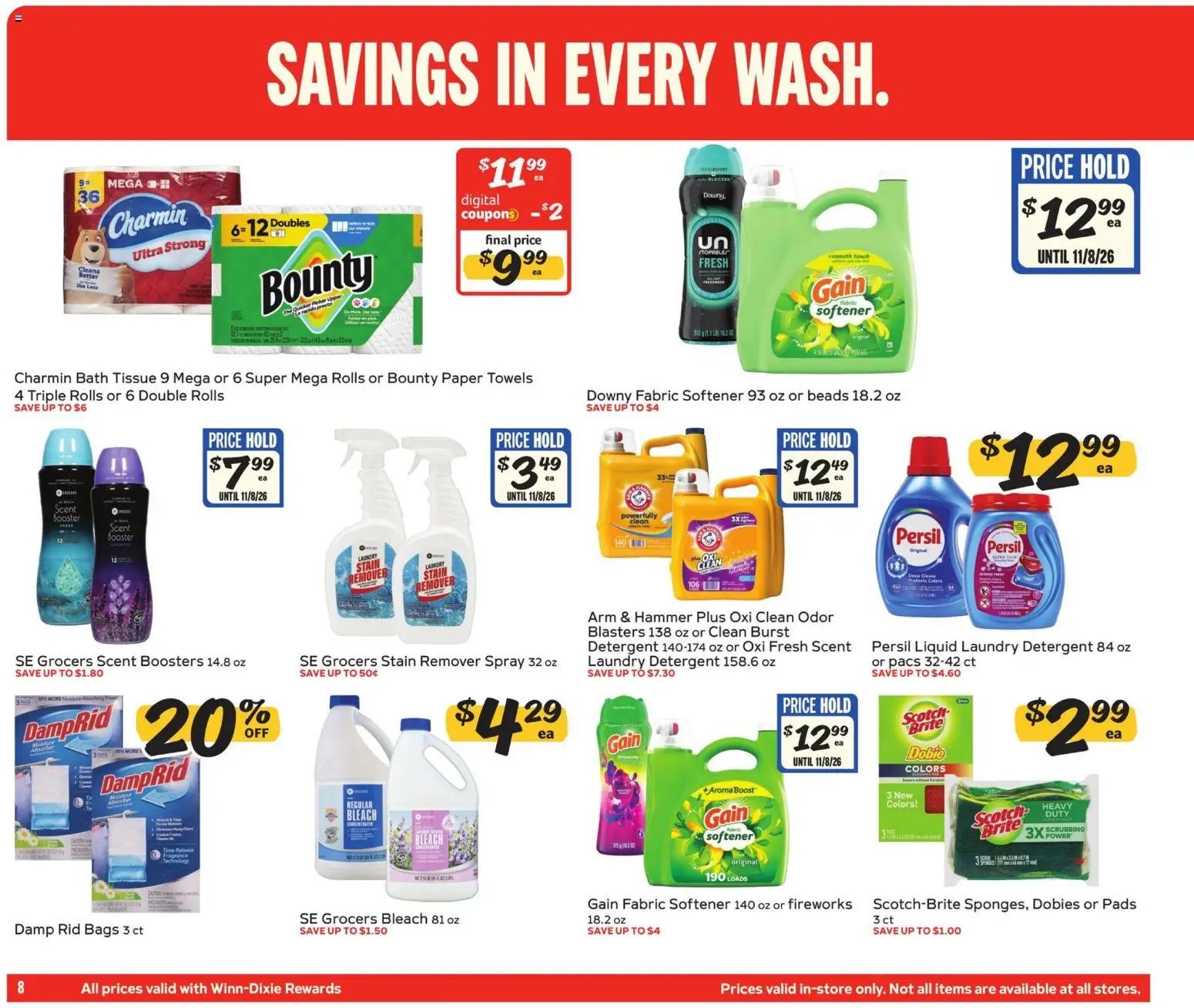 Winn Dixie In-Store Flyer - GA